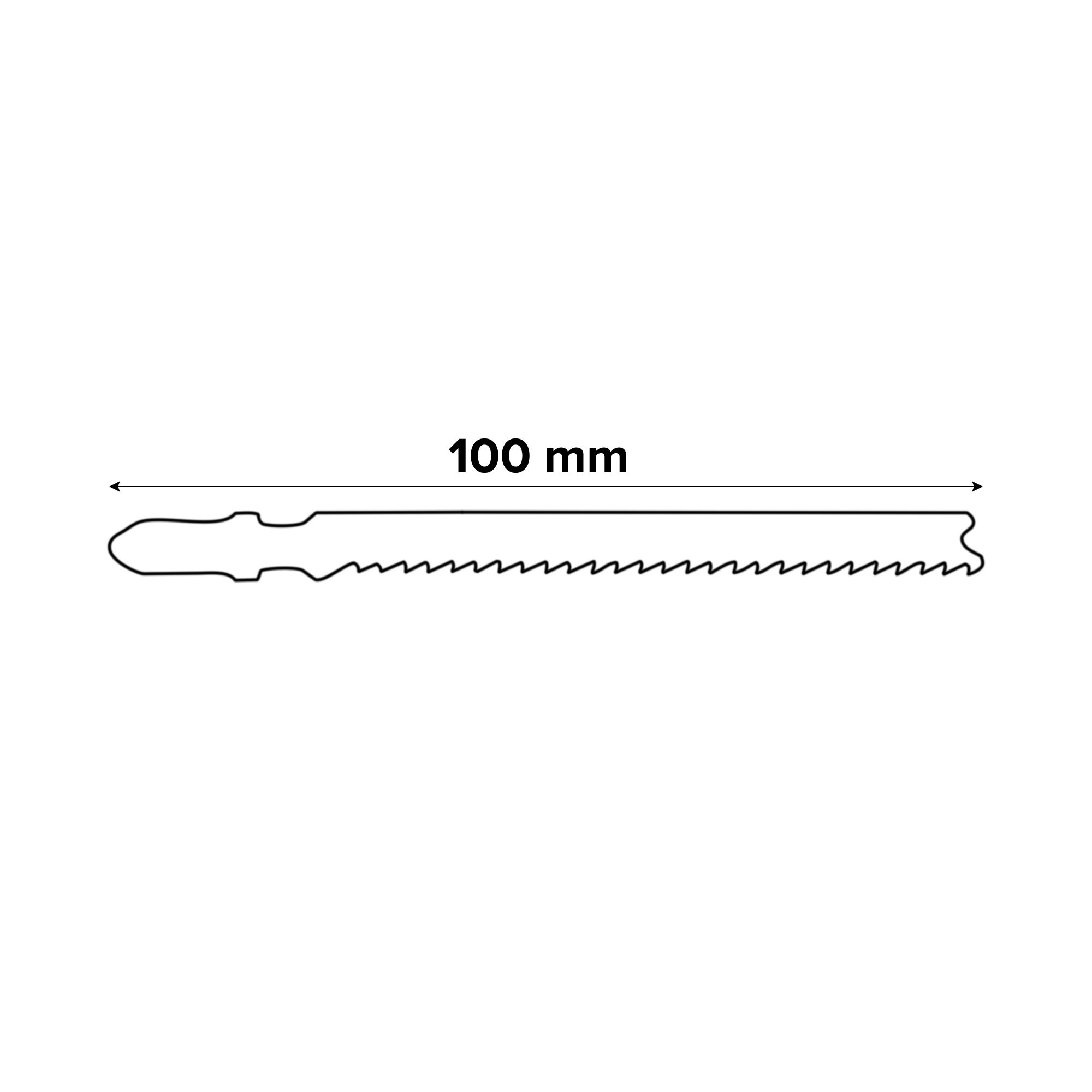 Bosch T-shank Jigsaw blade T101B (L)100mm, Pack of 3