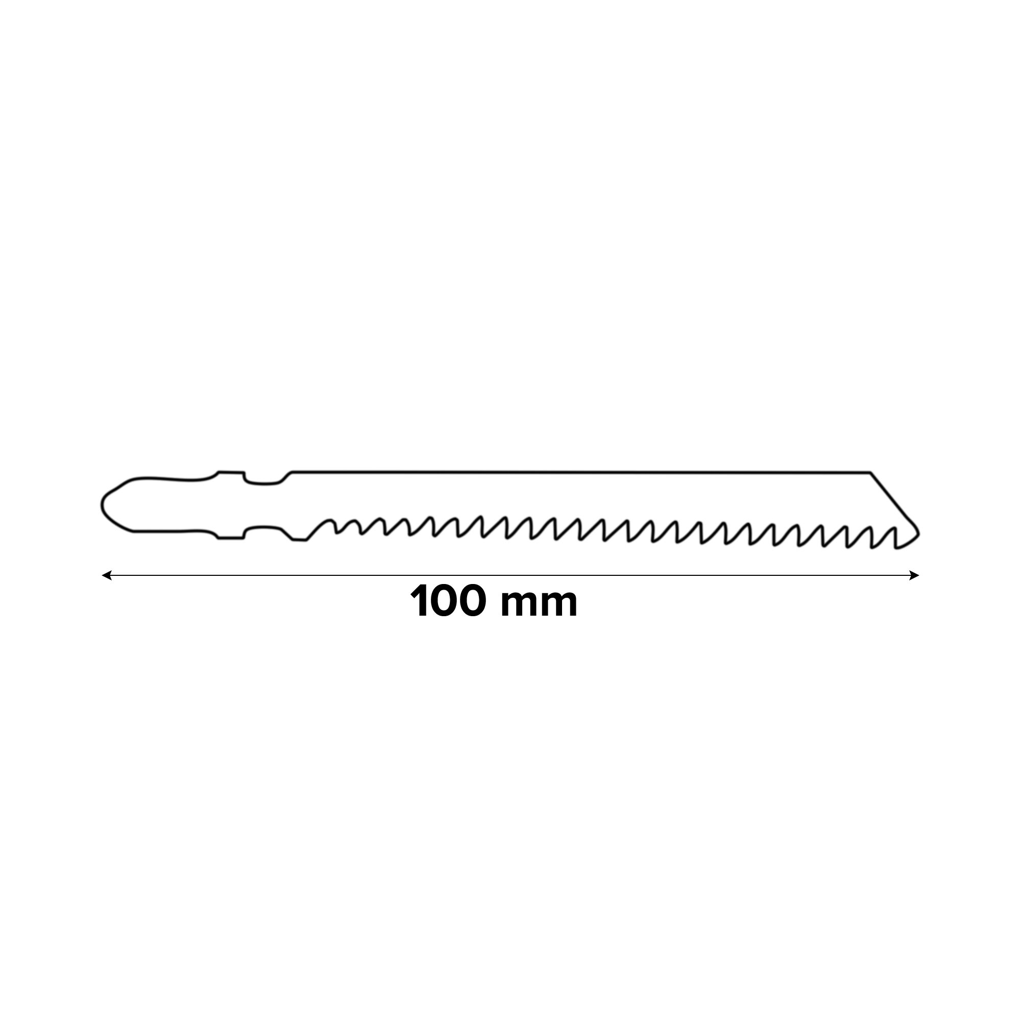 Bosch T-shank Jigsaw blade T111C (L)100mm, Pack of 3