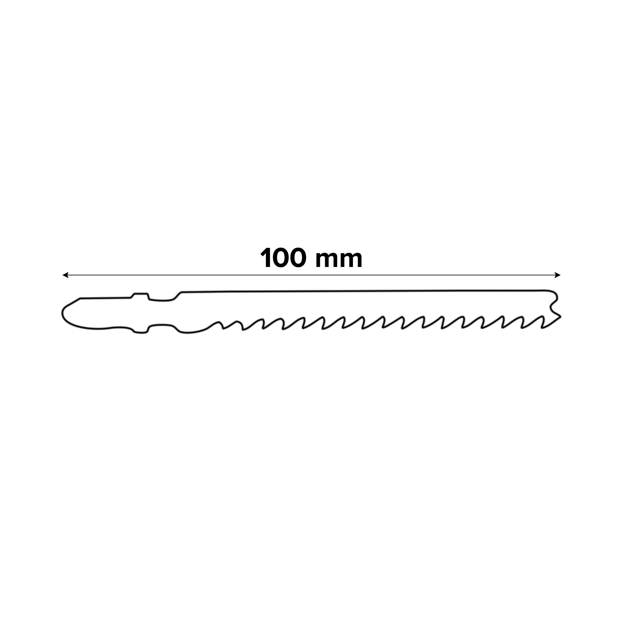 Bosch T-shank Jigsaw blade T144DP (L)100mm, Pack of 3