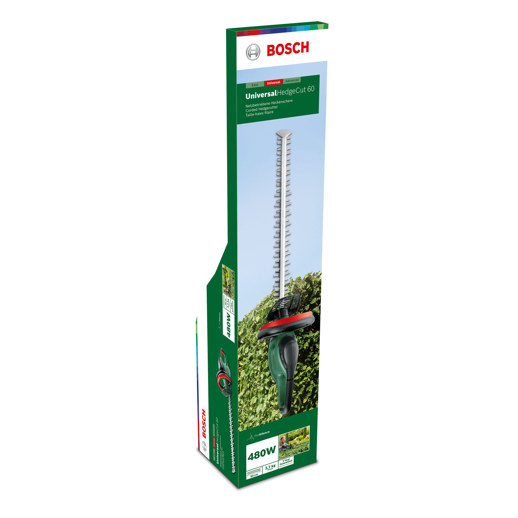 Bosch UniversalHedgeCut 60 480W 116cm Corded Hedge trimmer
