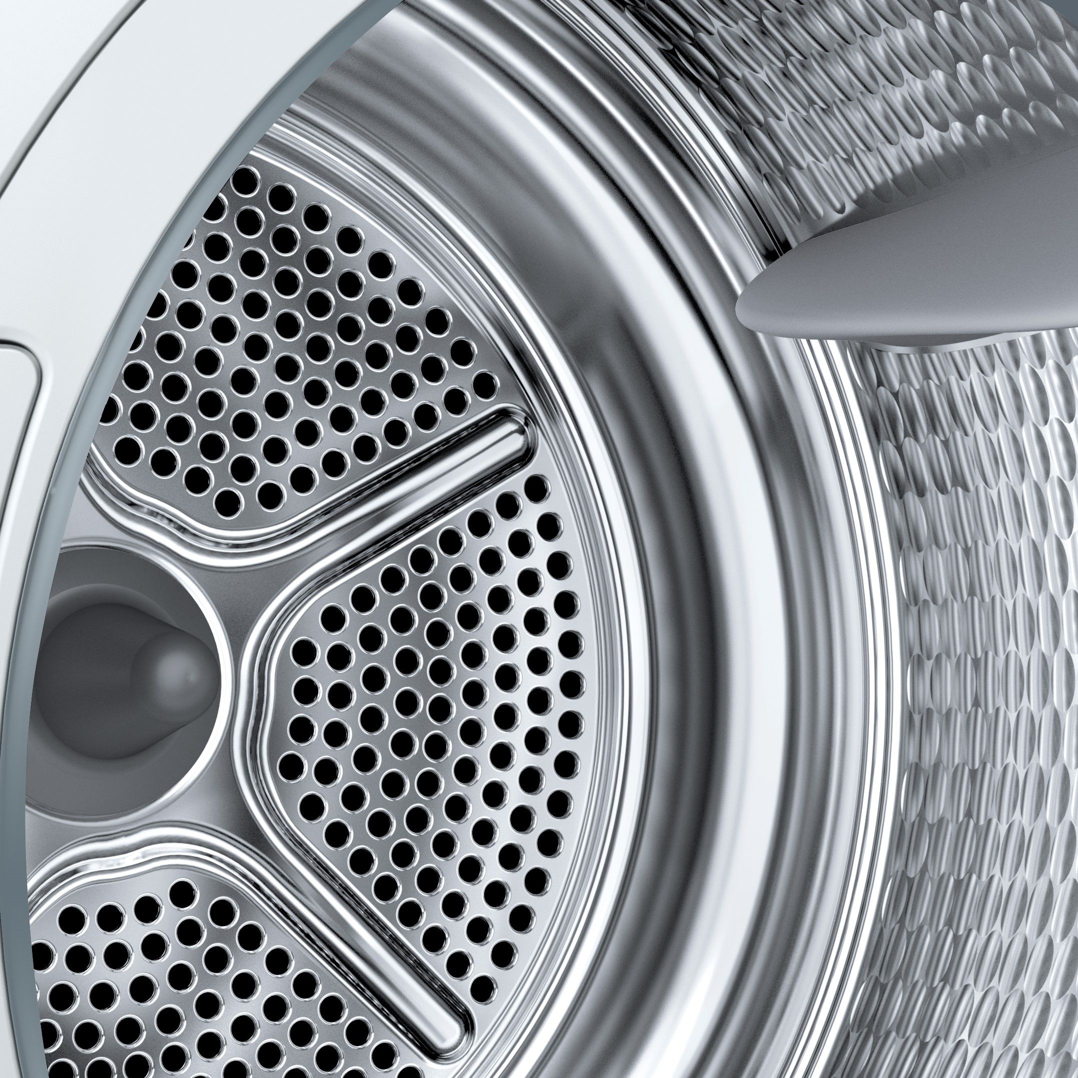 Bosch WKD28352GB 7kg/4kg Built-in Condenser Washer dryer - White