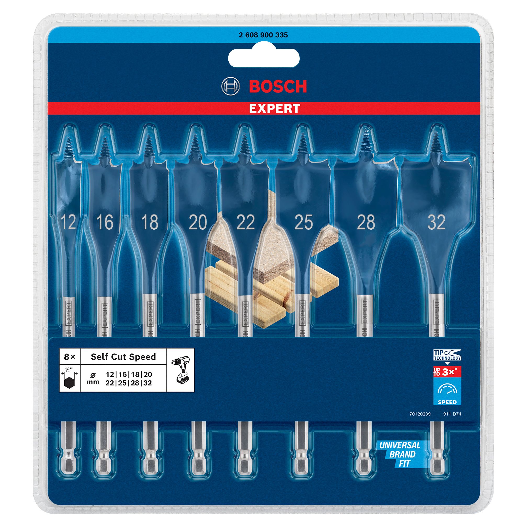 Bosch drill bit 2025 set for wood