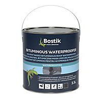 Bostik Black Roofing waterproofer, 2.5L