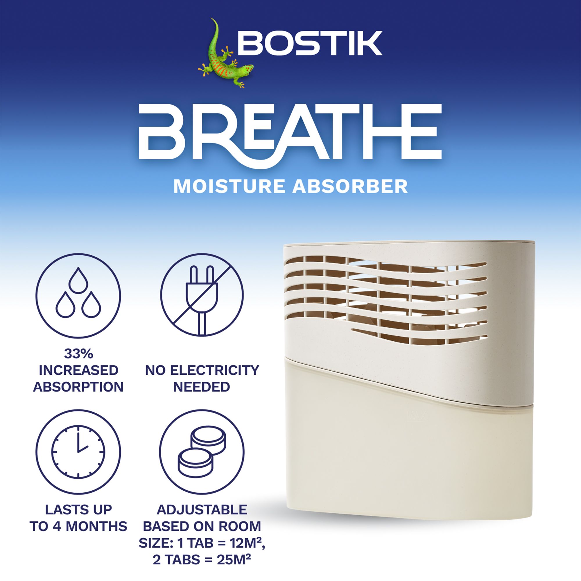 Bostik Breathe Beige Moisture absorber
