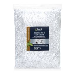 Bostik White Concrete fibres, 750g Bag