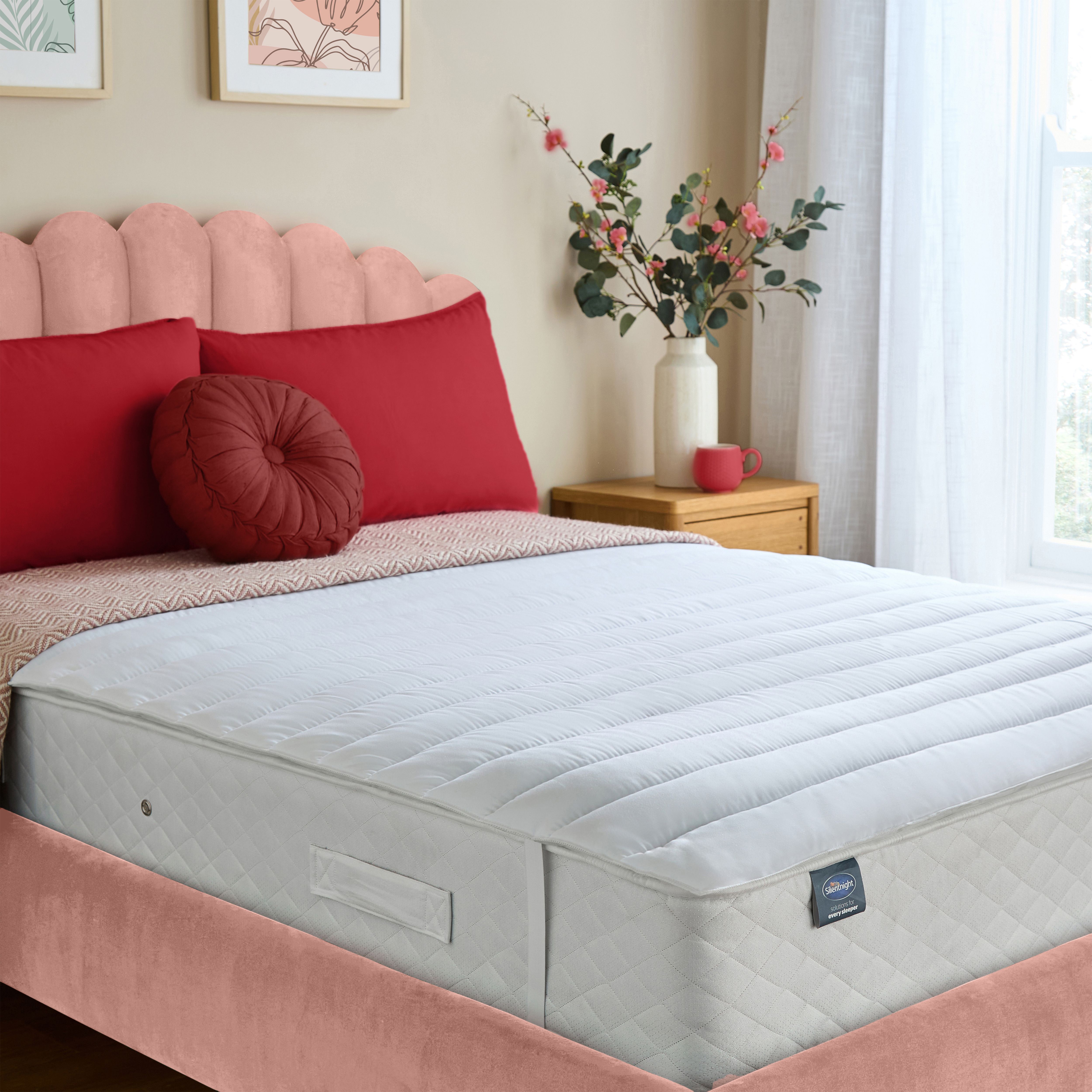 Bounceback White Double Mattress topper