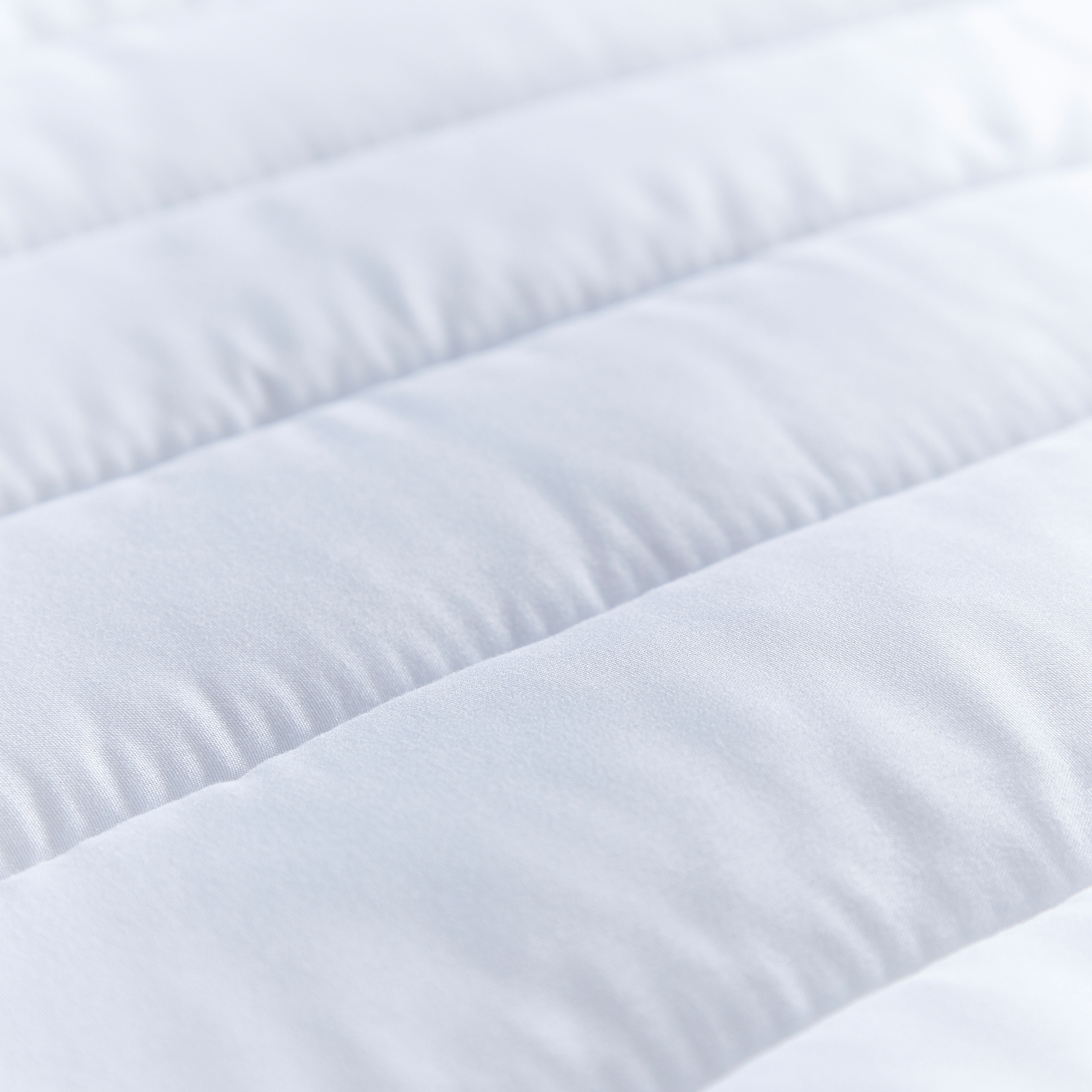 Bounceback White Single Mattress topper