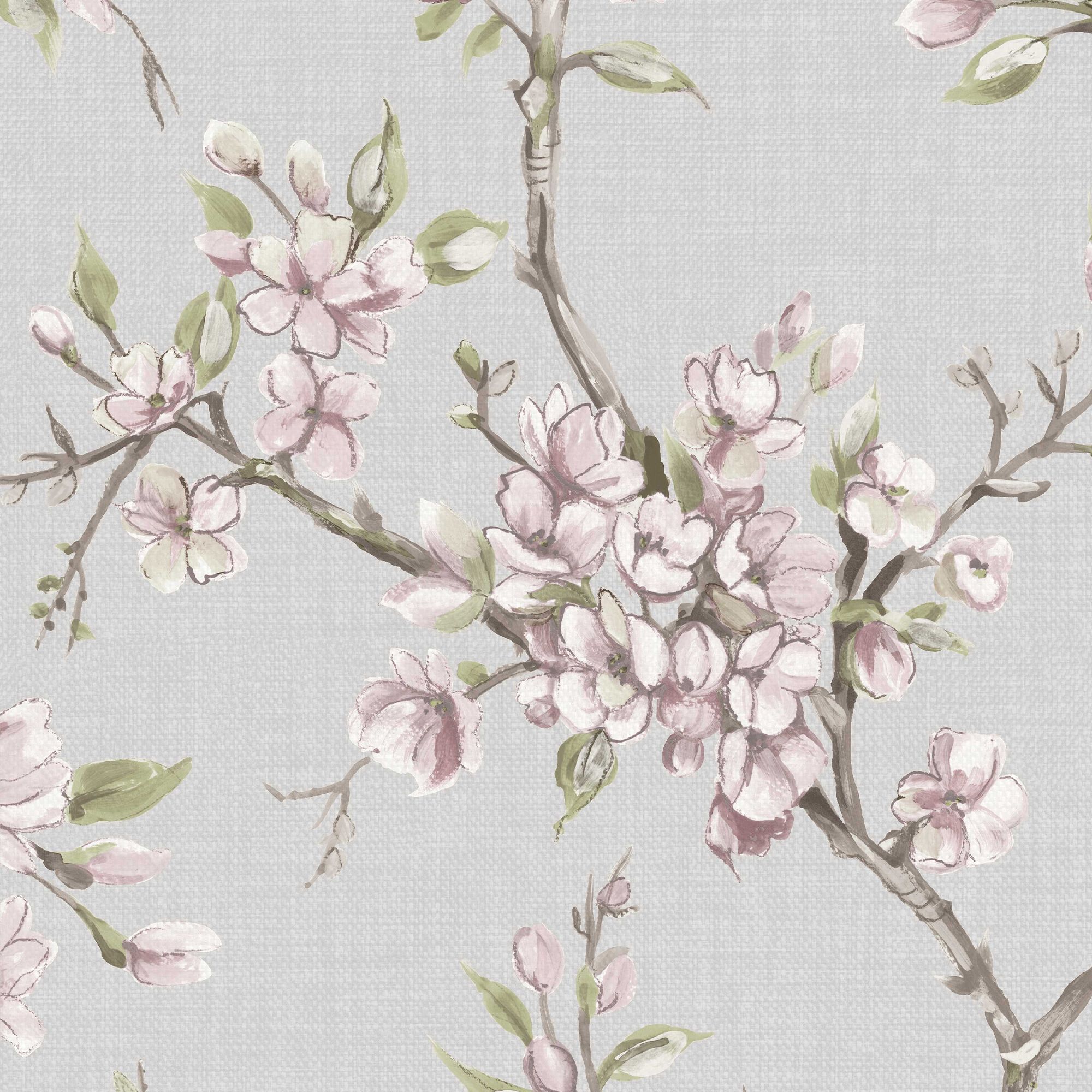 Boutique Eliza Blush Smooth Wallpaper Sample