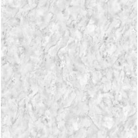 Boutique Grey Metallic effect Marble Smooth Wallpaper Sample