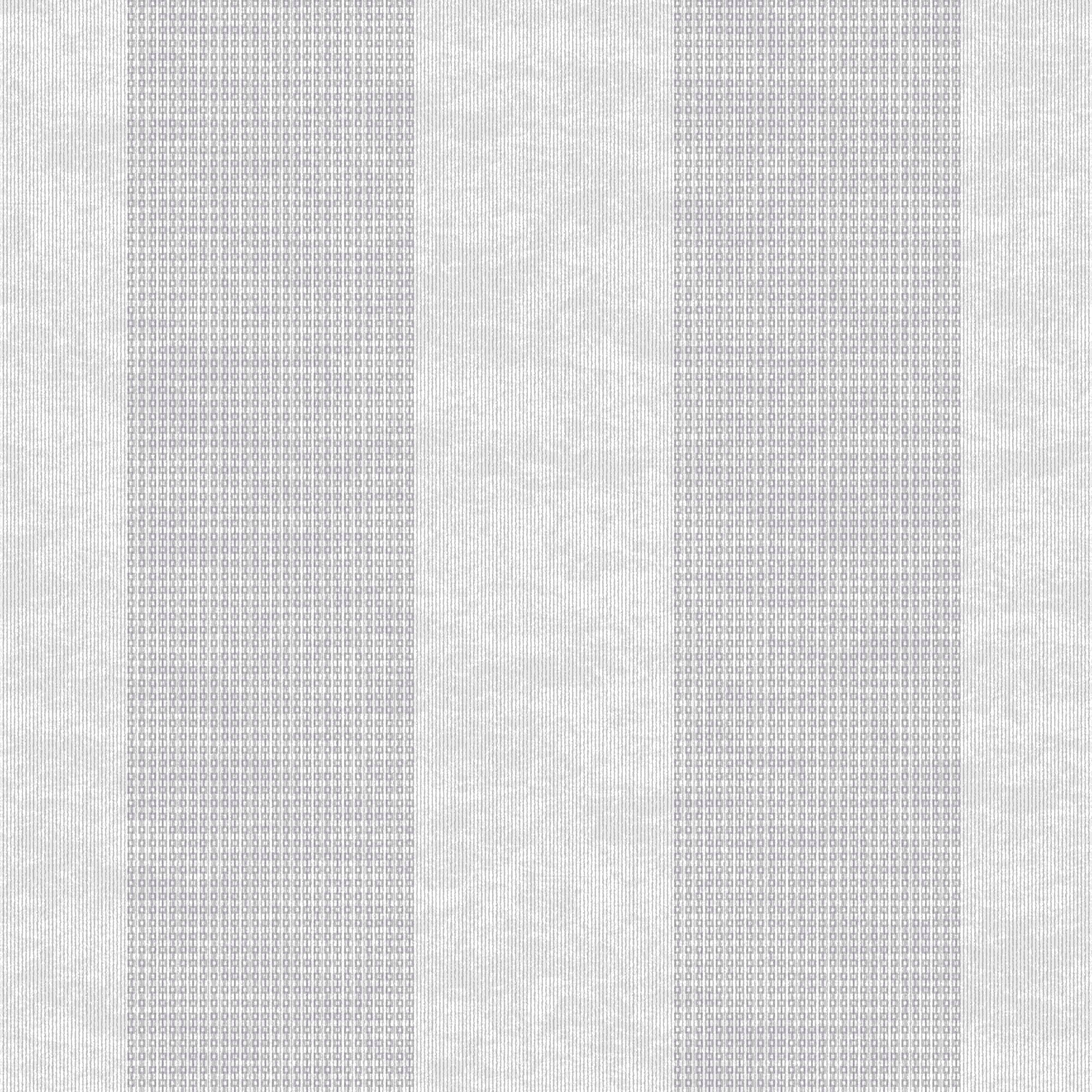 Boutique Lucinda Grey Metallic effect Striped Smooth Wallpaper Sample
