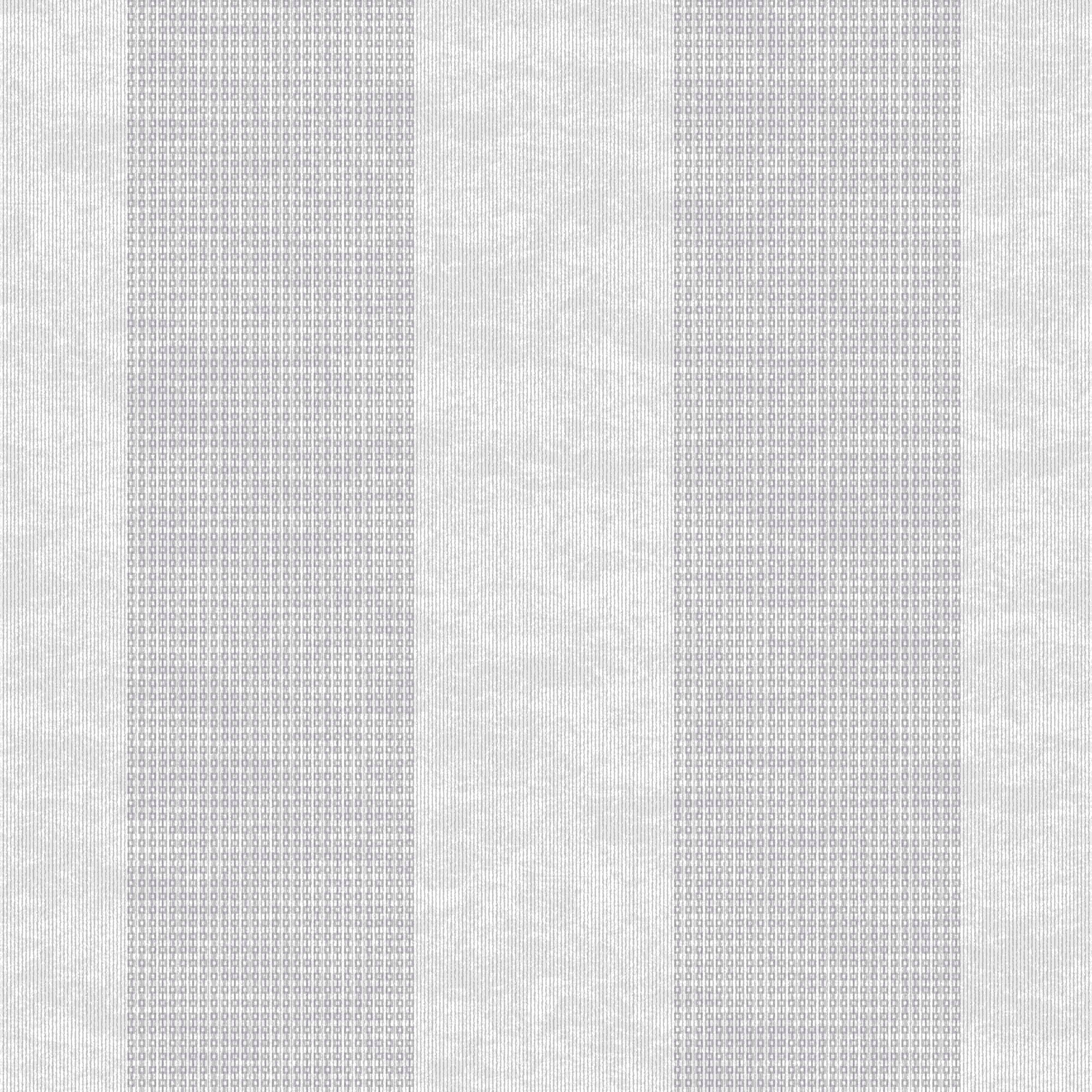 Boutique Lucinda Grey Metallic effect Striped Smooth Wallpaper Sample