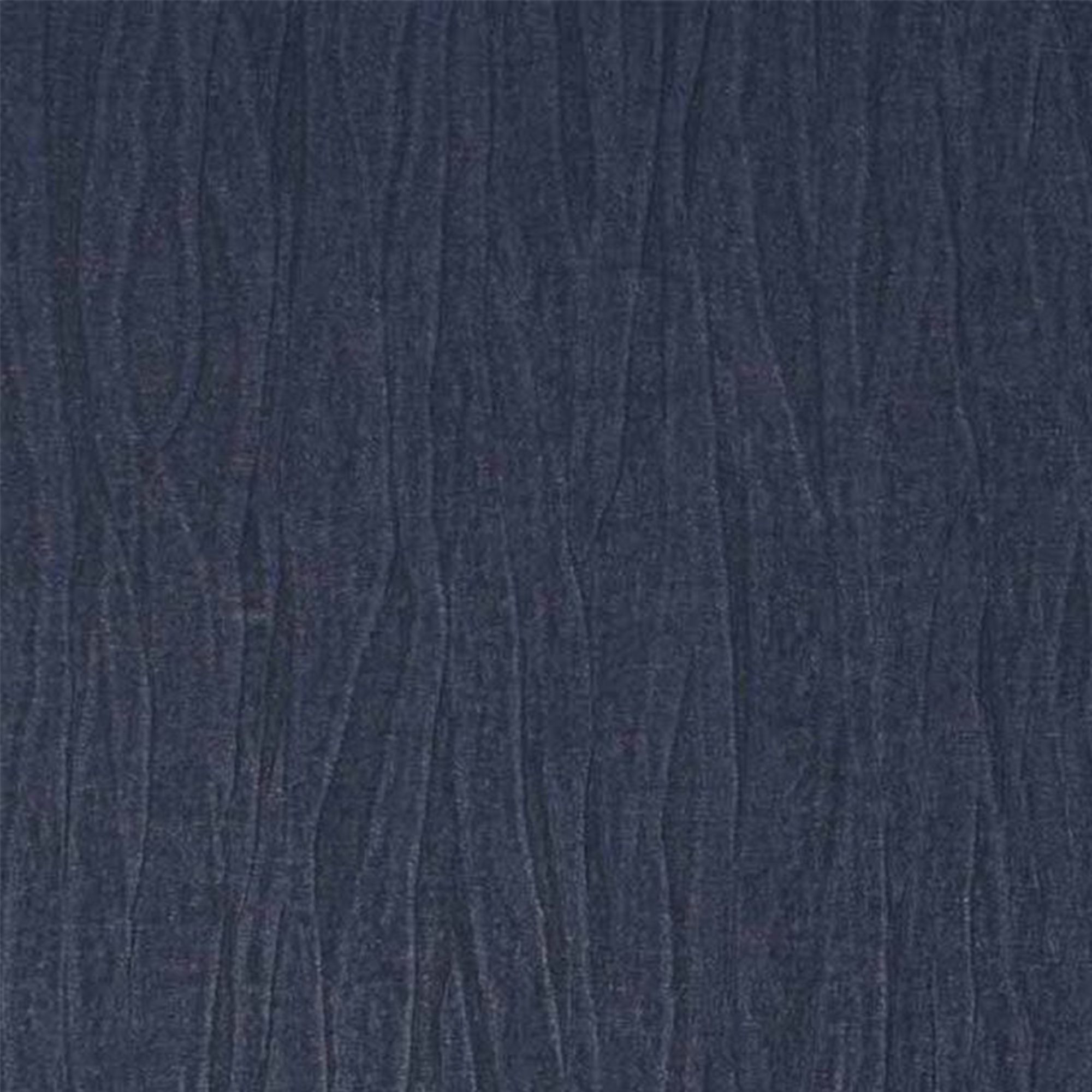 Boutique Marquise plain Sapphire Embossed Wallpaper