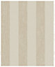 Boutique Mercury Champagne Striped Metallic effect Embossed Wallpaper