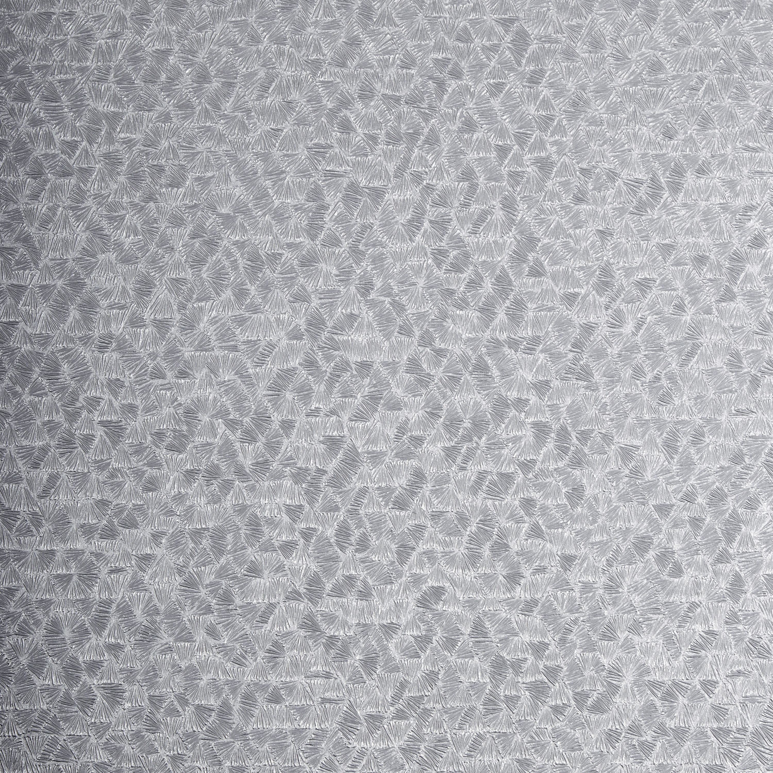 Boutique Minori Silver effect Embossed Wallpaper Sample