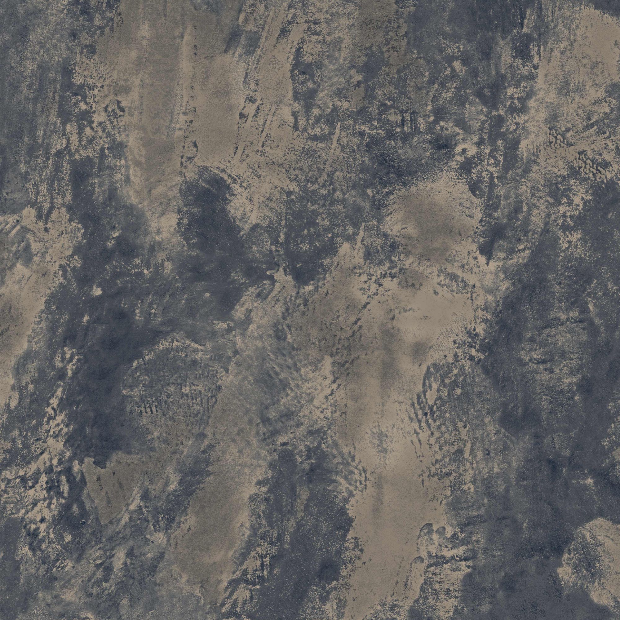 Boutique Navy Concrete effect Textured Wallpaper Sample
