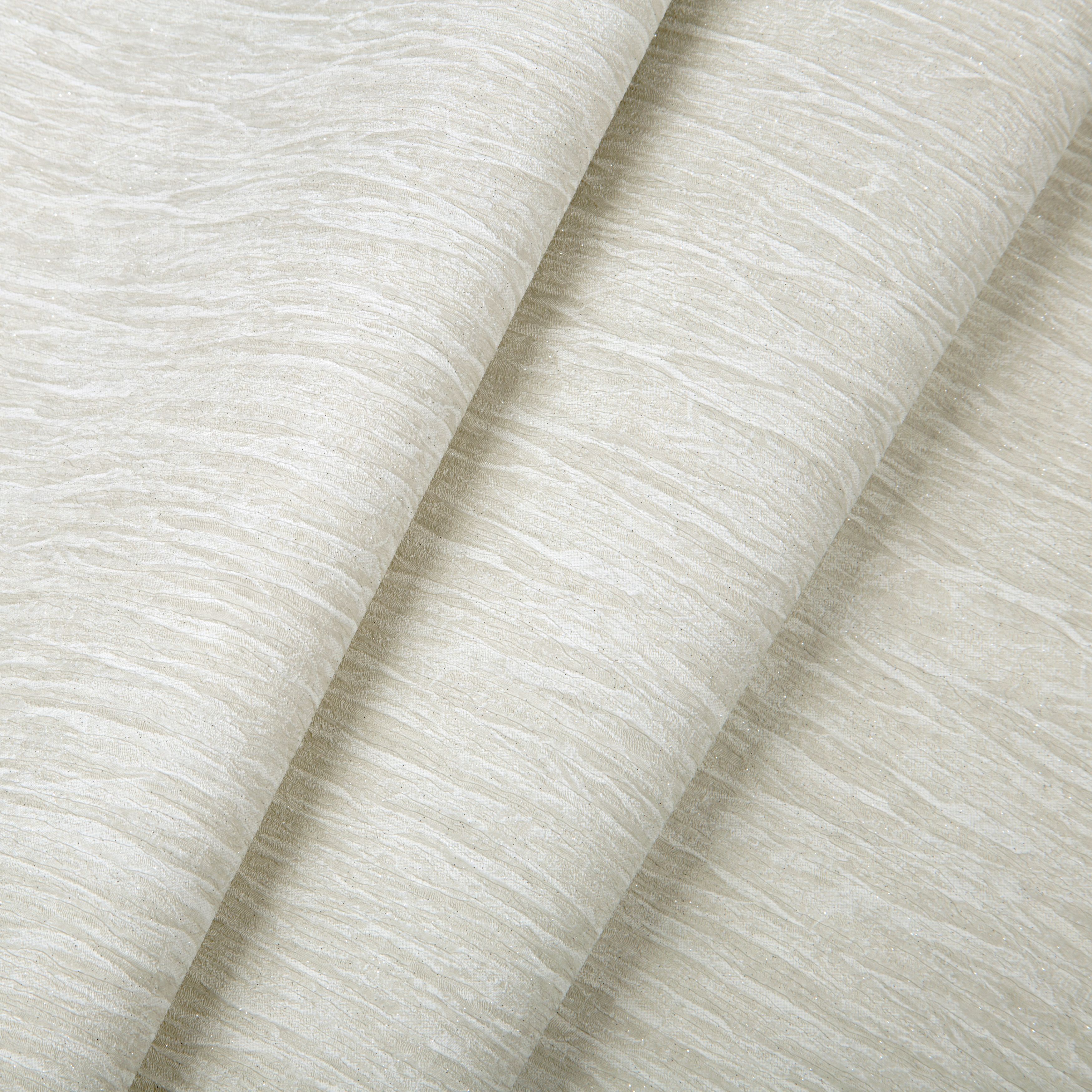 Boutique Sorrento Mushroom Glitter effect Embossed Wallpaper Sample