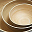 Bowl Set of 3, Taupe Lacquered