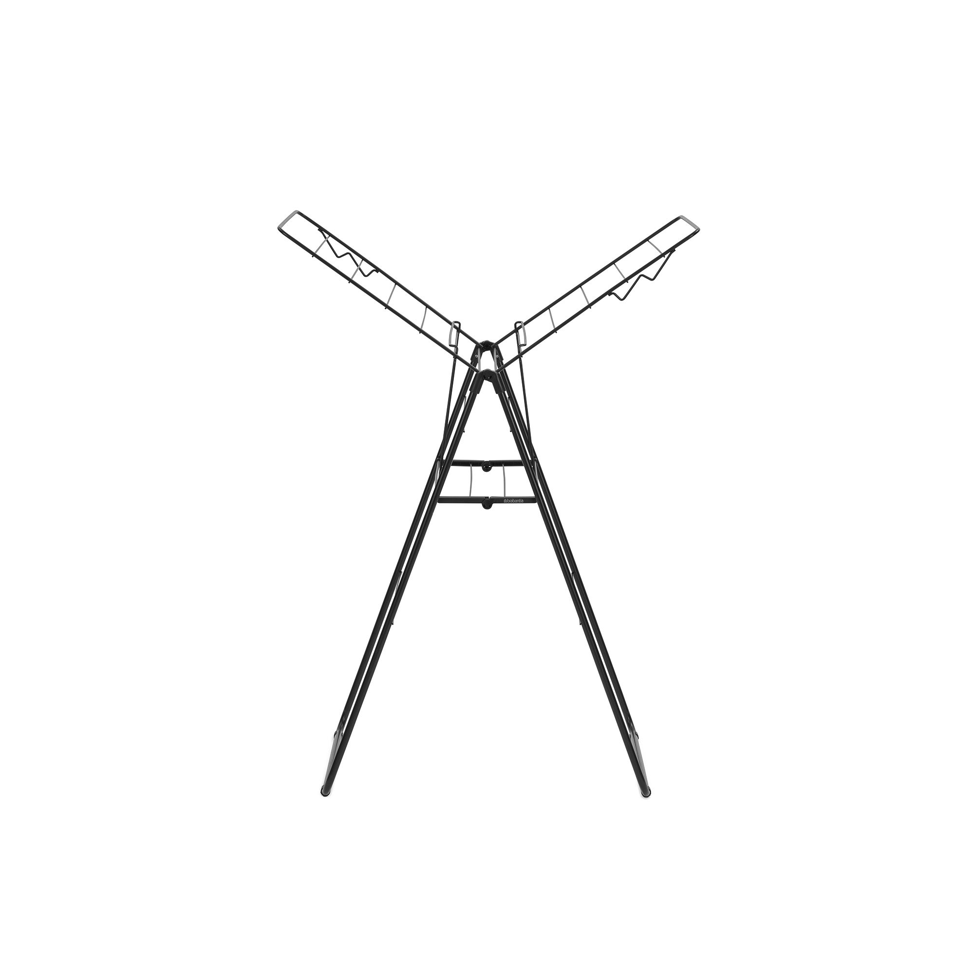 Brabantia Black Foldable Laundry Airer, 15m