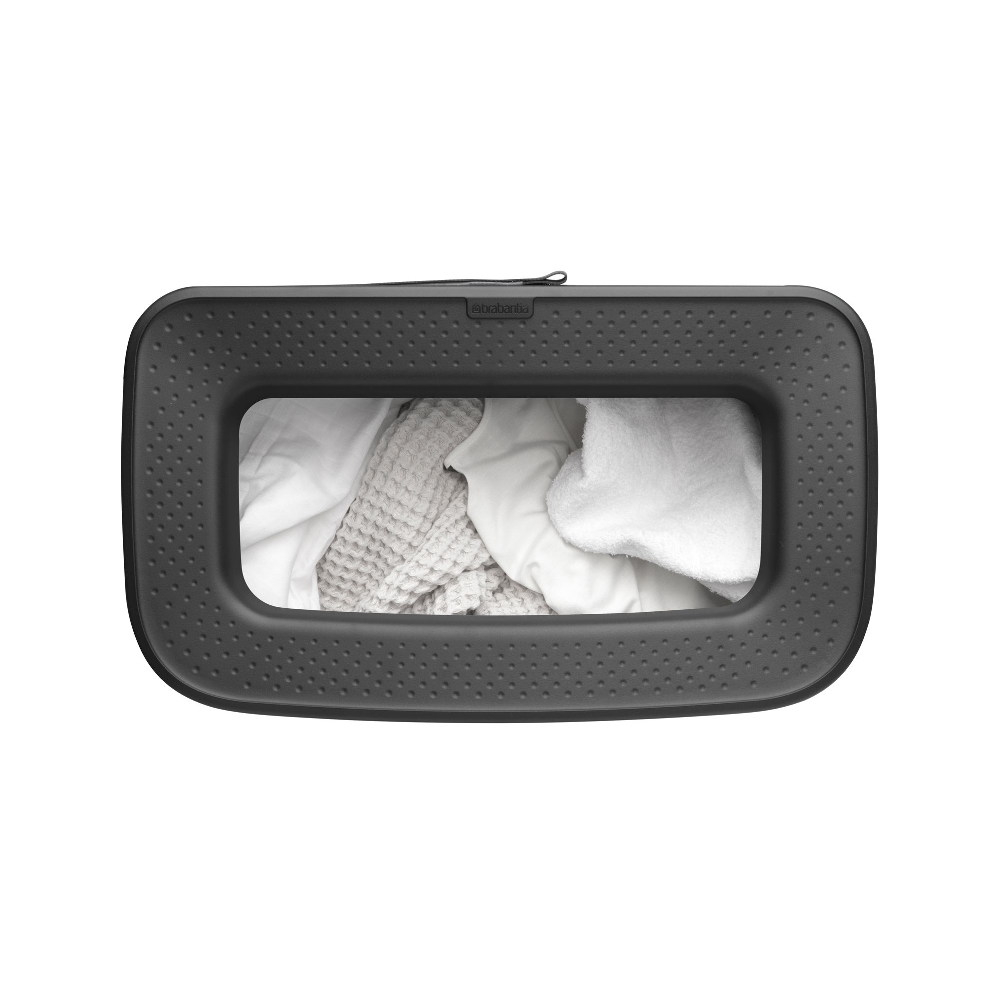 Brabantia Black Steel Laundry bin, 60L