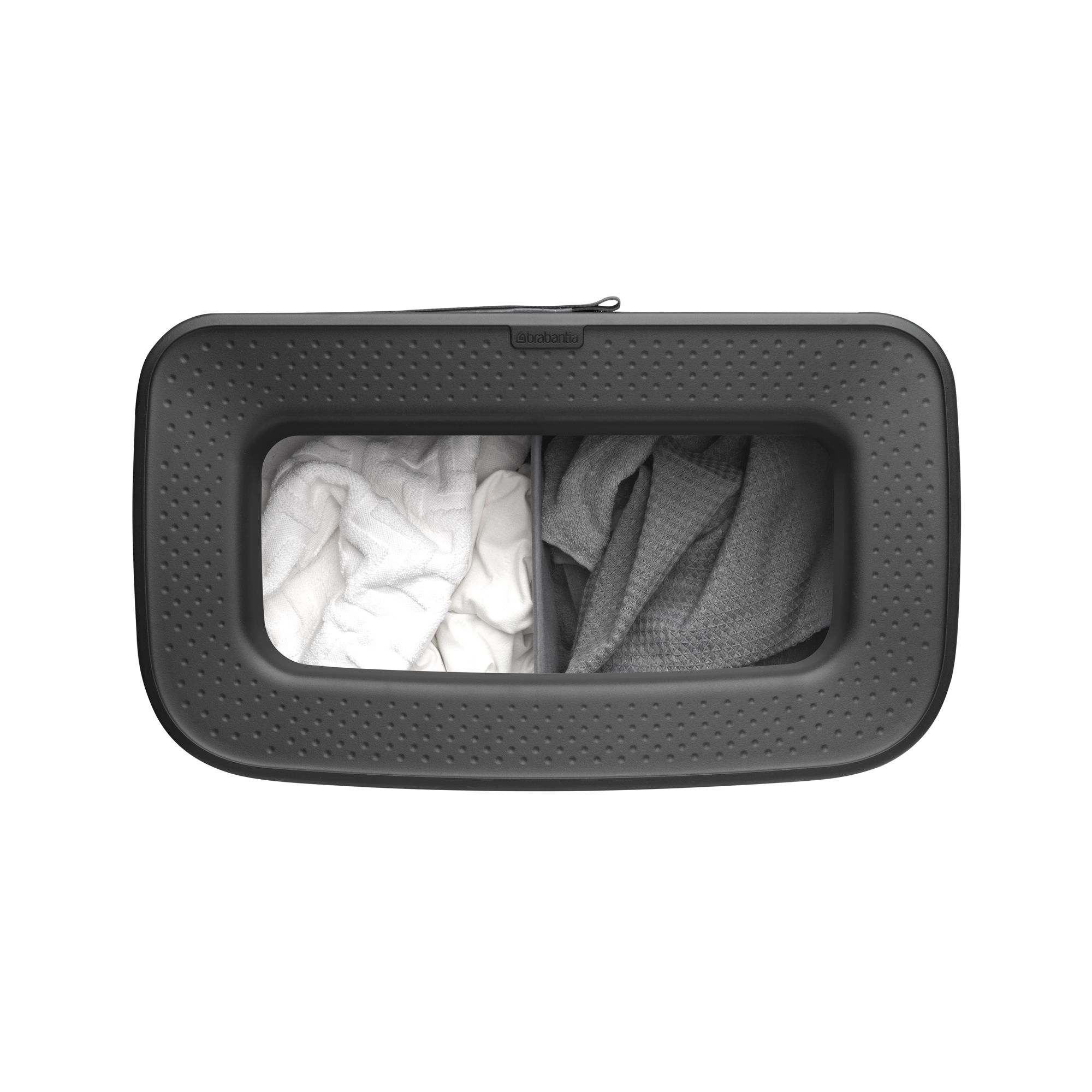Brabantia Black Steel Laundry bin, 90L