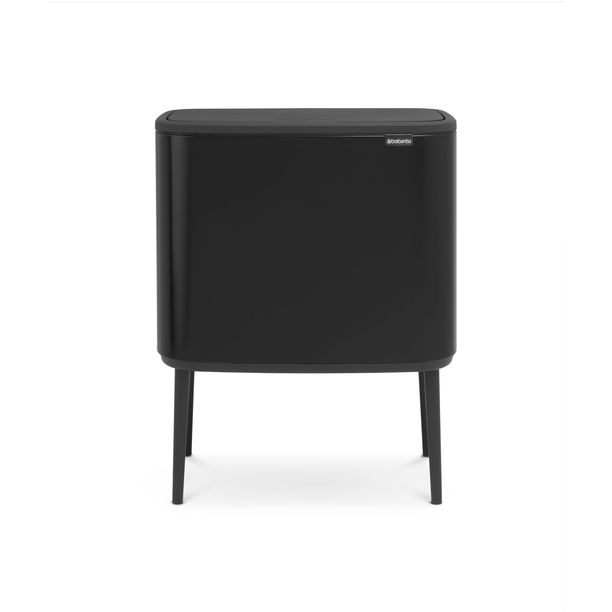 Brabantia Bo Touch Bins Matt Black Bin - 36L