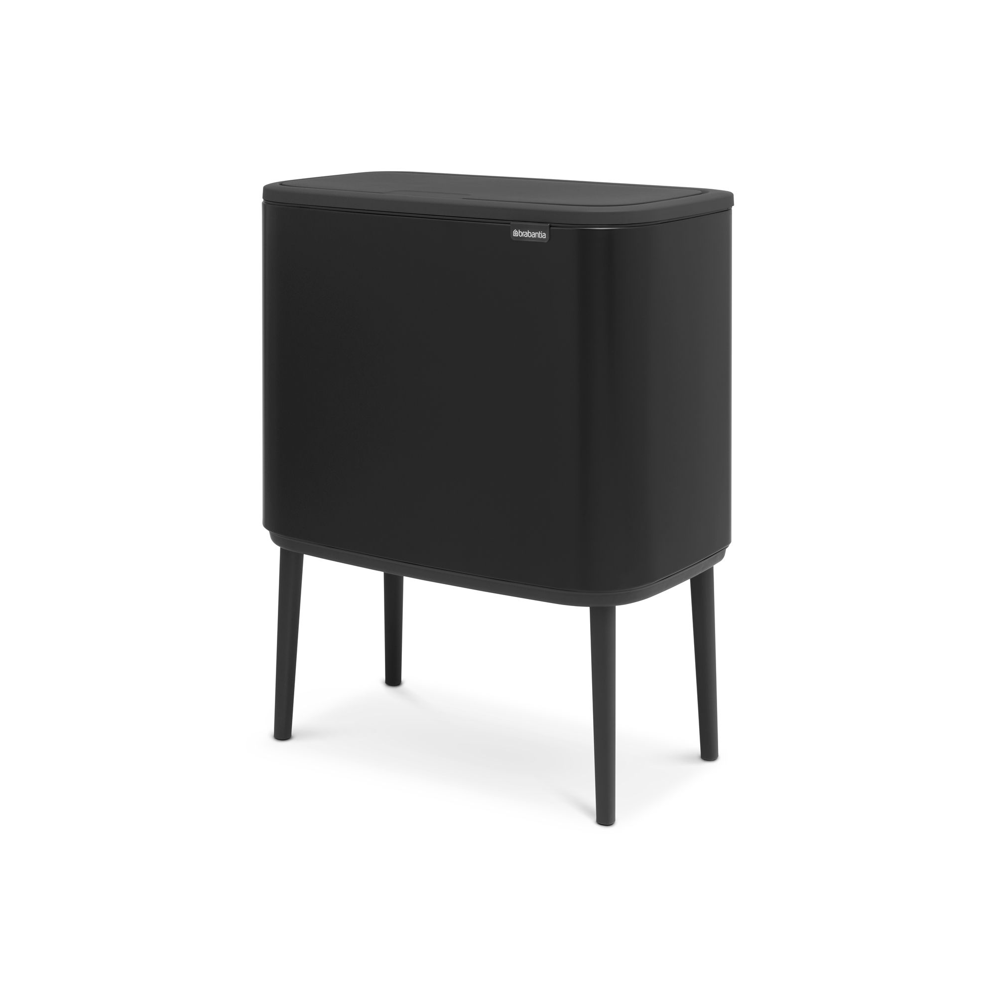 Brabantia Bo Touch Bins Matt Black Bin - 36L