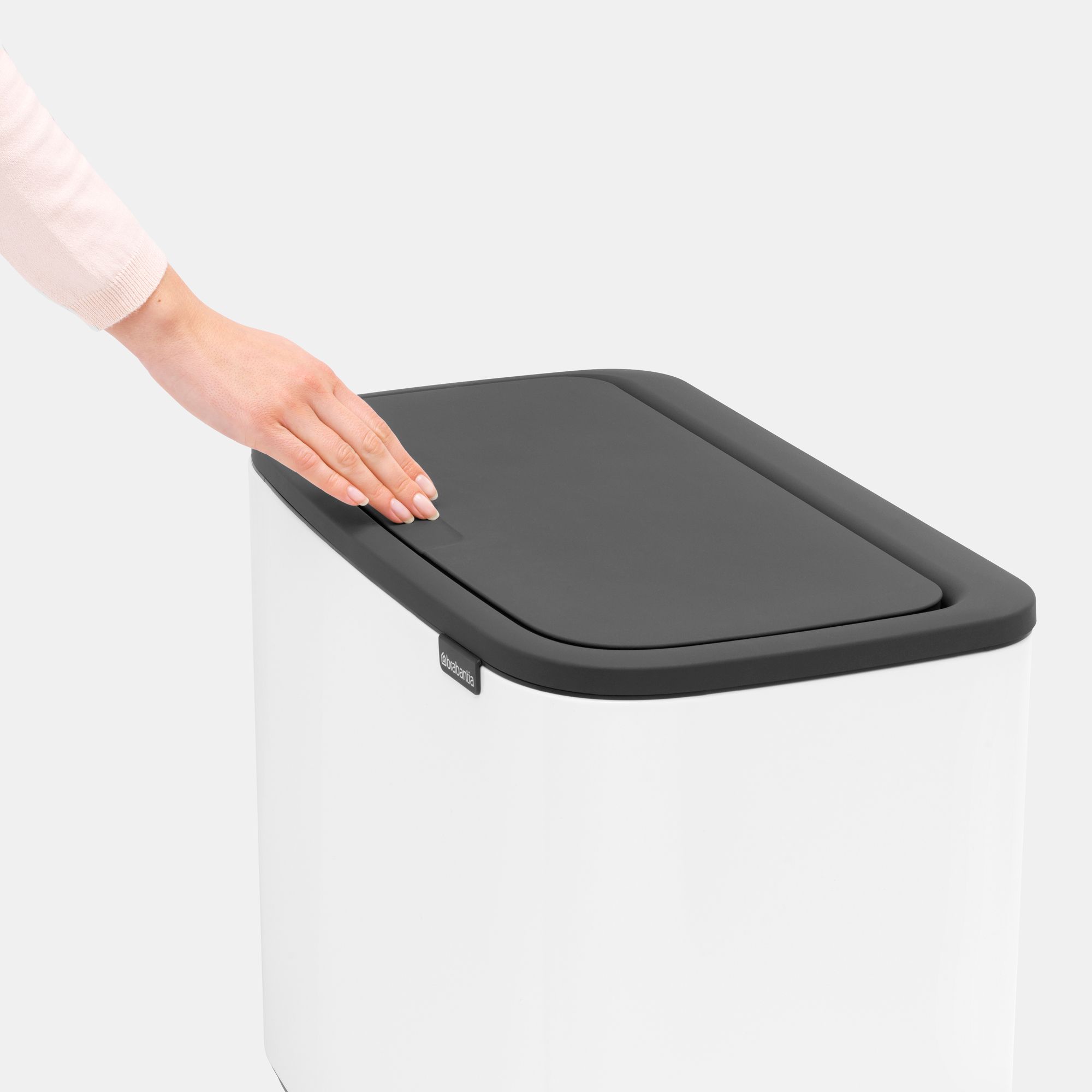 Brabantia Bo Touch Bins White Bin - 36L