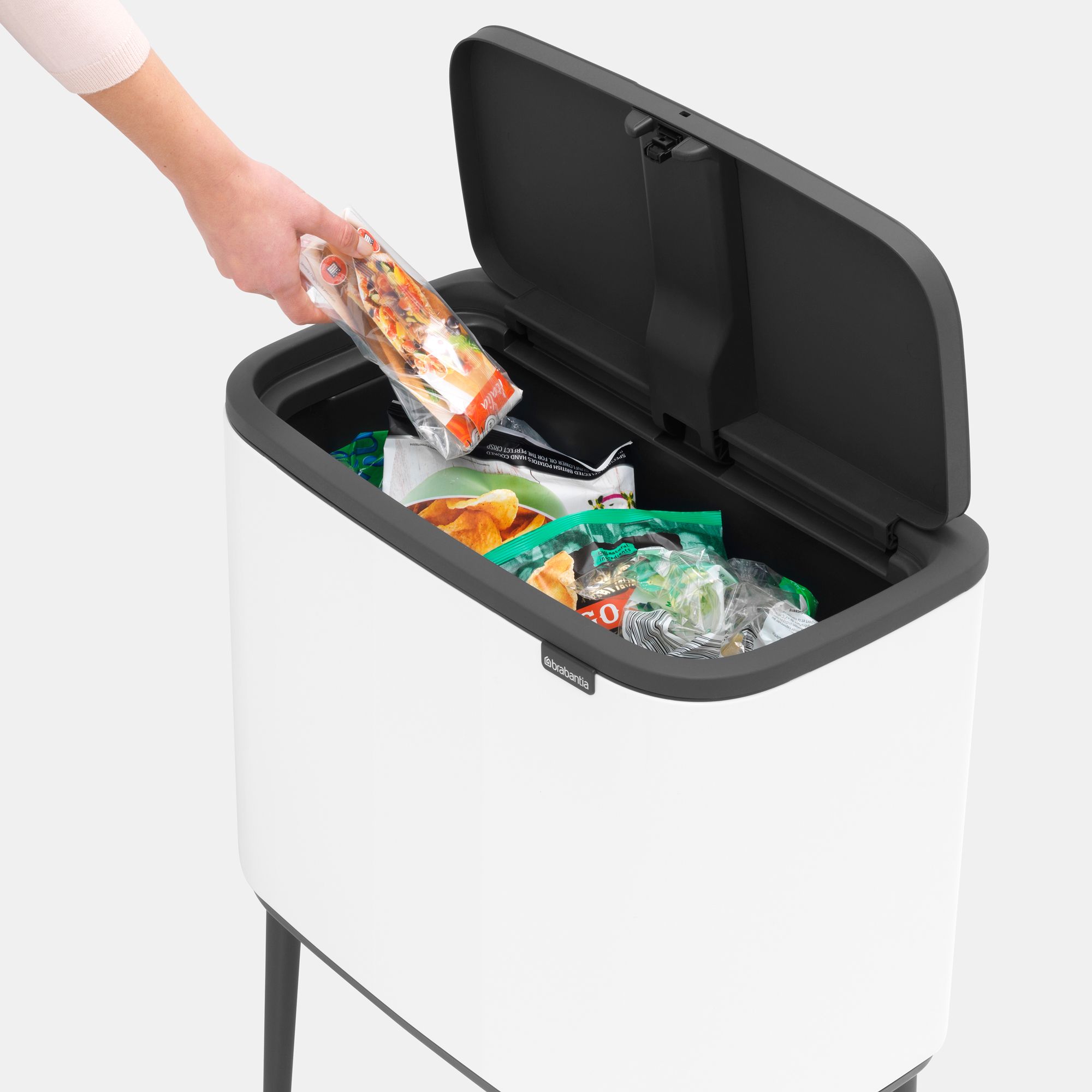 Brabantia Bo Touch Bins White Bin - 36L