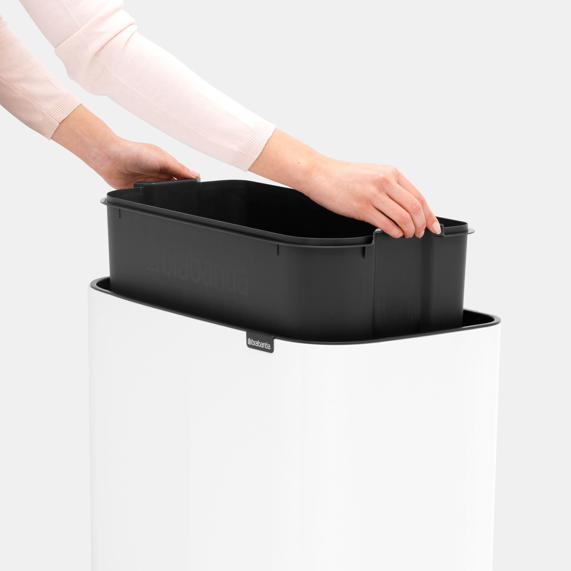 Brabantia Bo Touch Bins White Bin - 36L