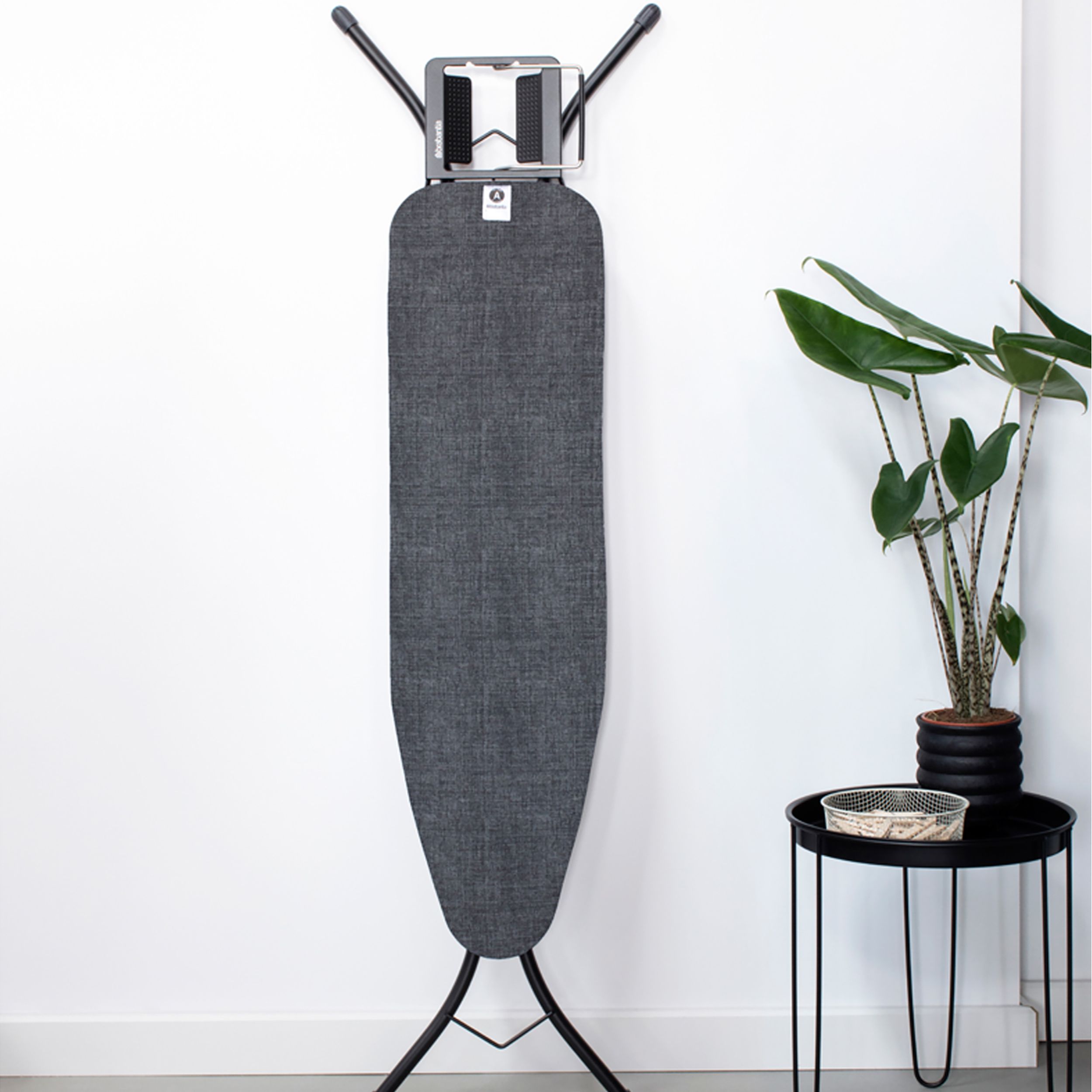 Brabantia Denim Black Ironing board (L)128cm (W)48cm