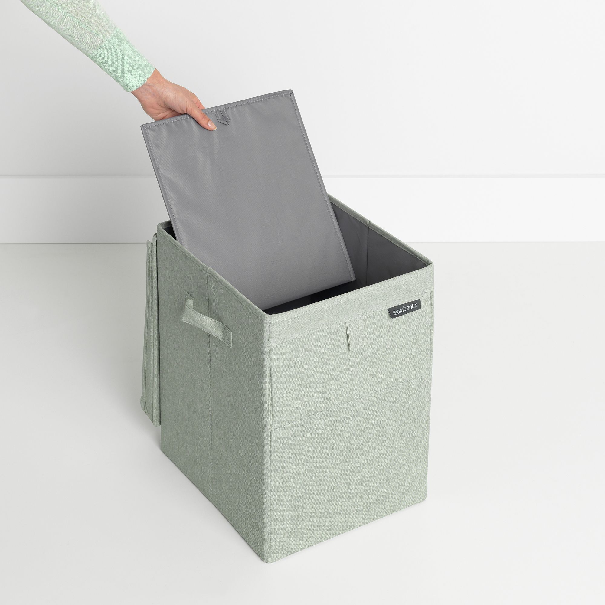 Brabantia Green Fabric Laundry basket, 35L