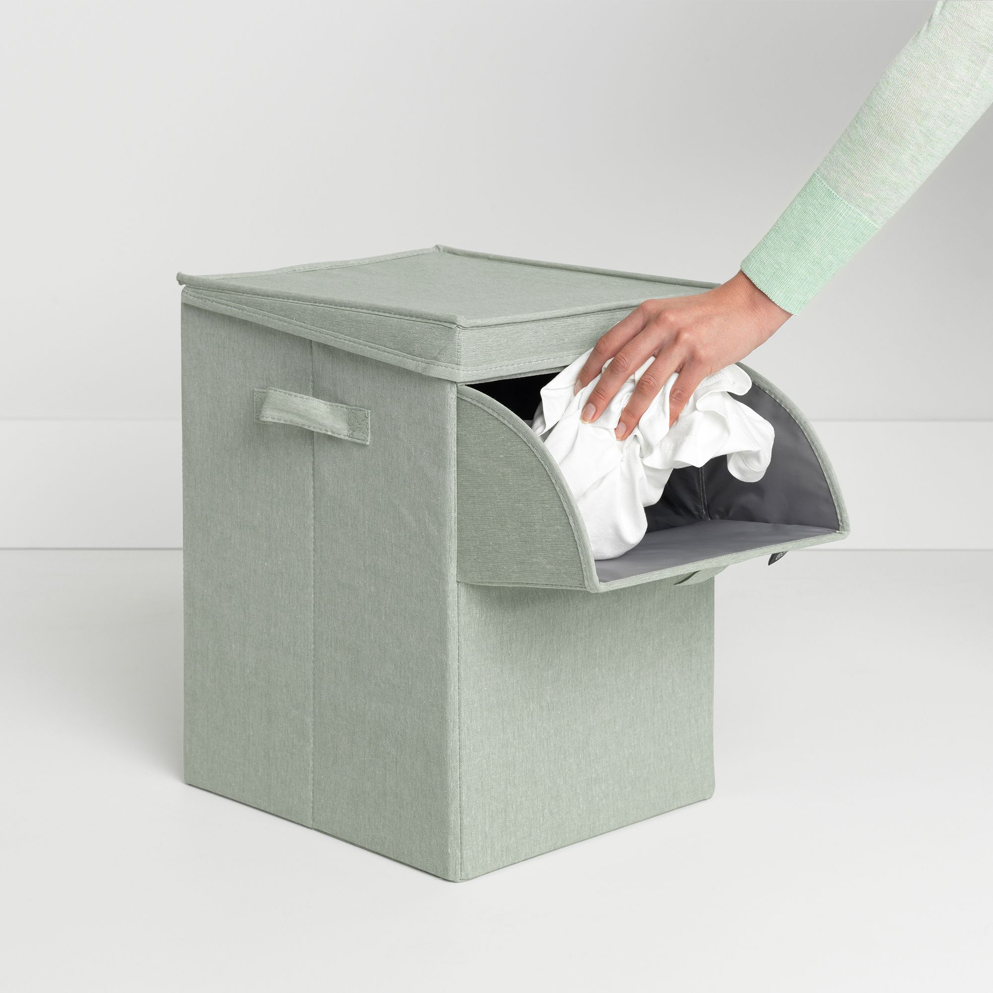 Brabantia Green Fabric Laundry basket, 35L