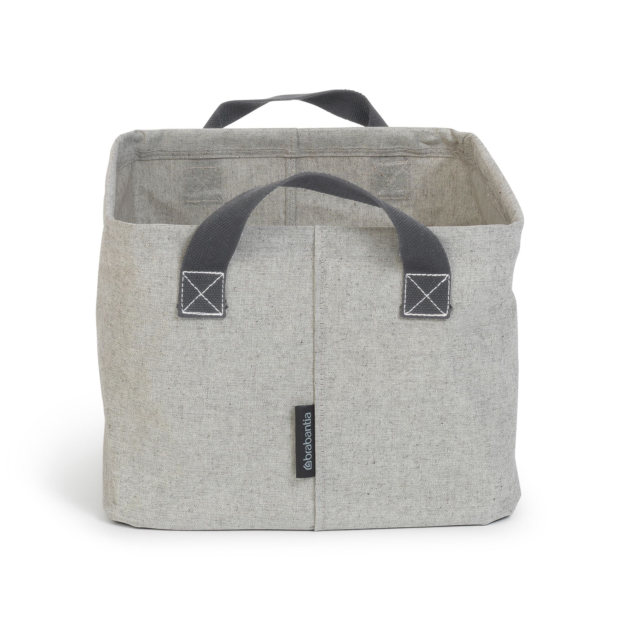 Brabantia Grey Fabric Laundry basket, 35L