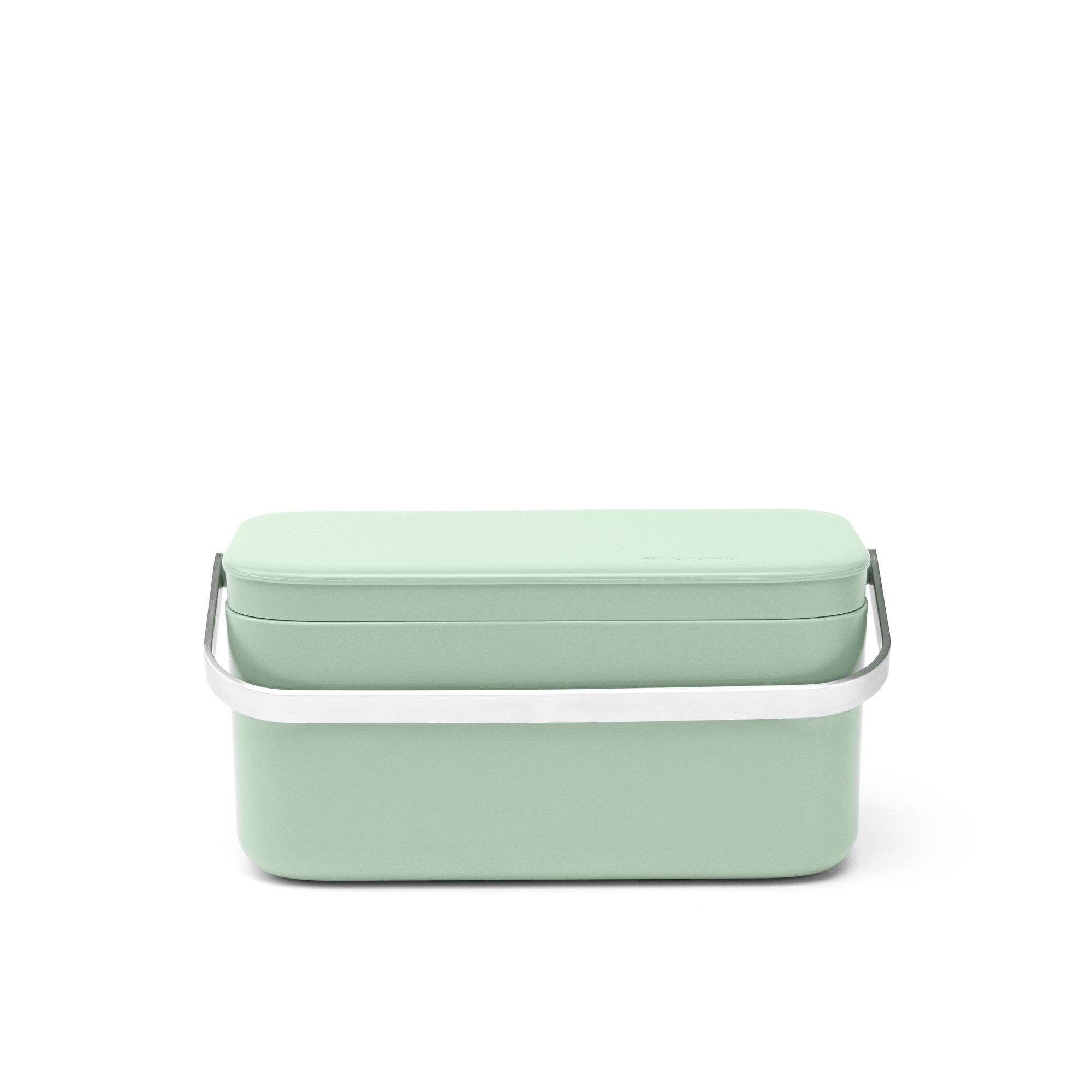 Brabantia Jade green Aluminium effect Compost caddy