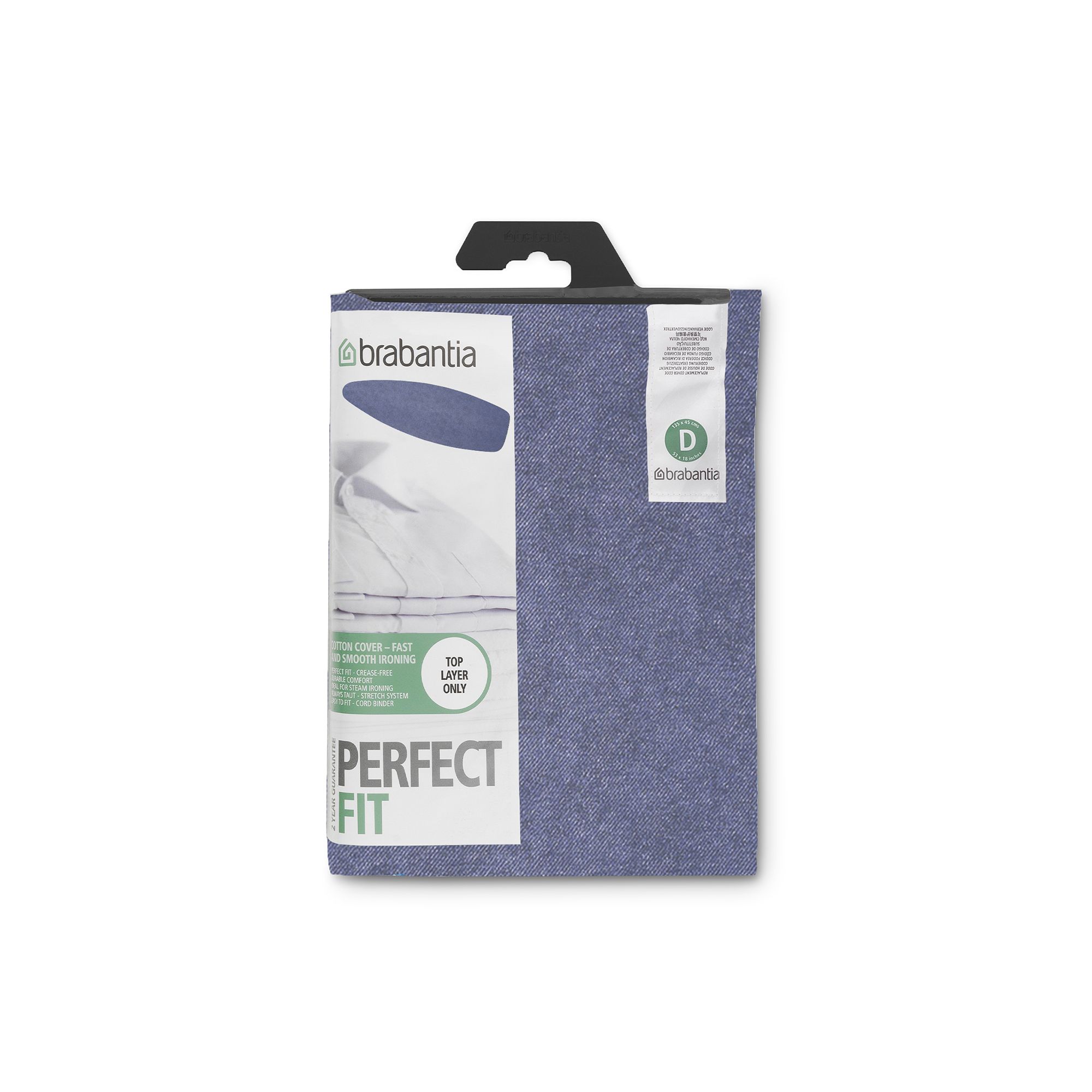 Brabantia Mixed neutral Elasticated Ironing board cover (L)147cm (W)55.5cm