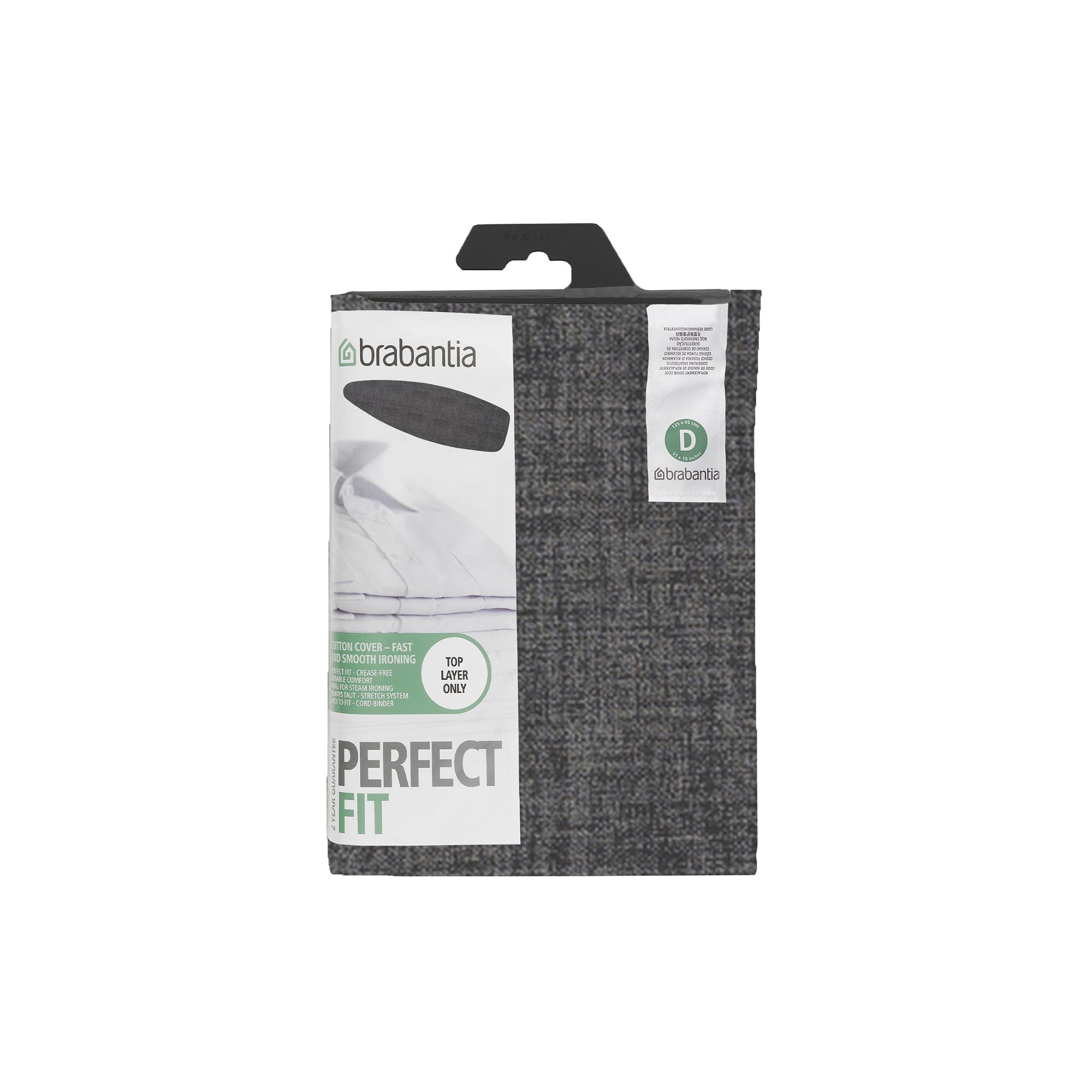 Brabantia Mixed neutral Elasticated Ironing board cover (L)147cm (W)55.5cm