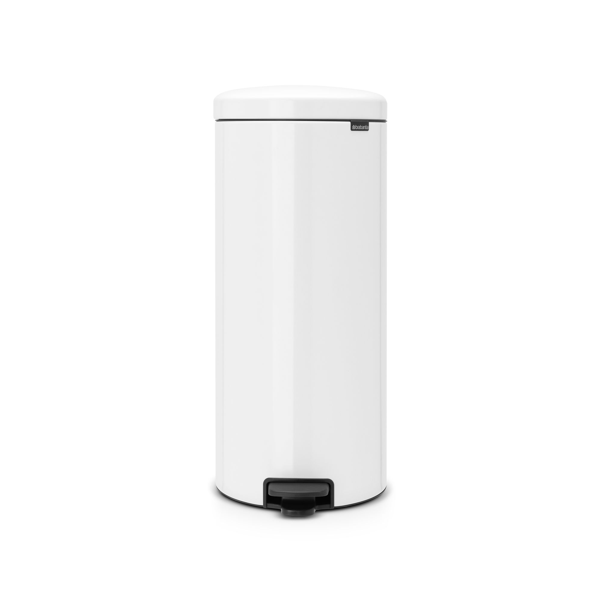 Brabantia NewIcon White Metal Pedal Bin - 30L