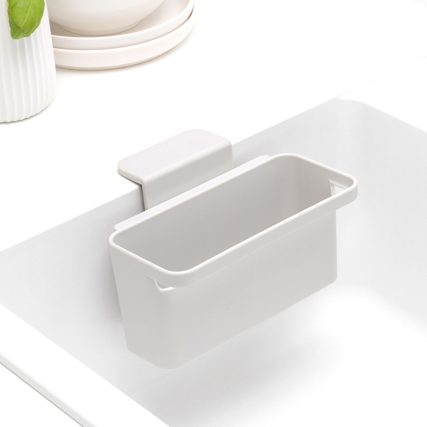 Brabantia SinkSide Light Grey Plastic Sink basket, (W)127mm
