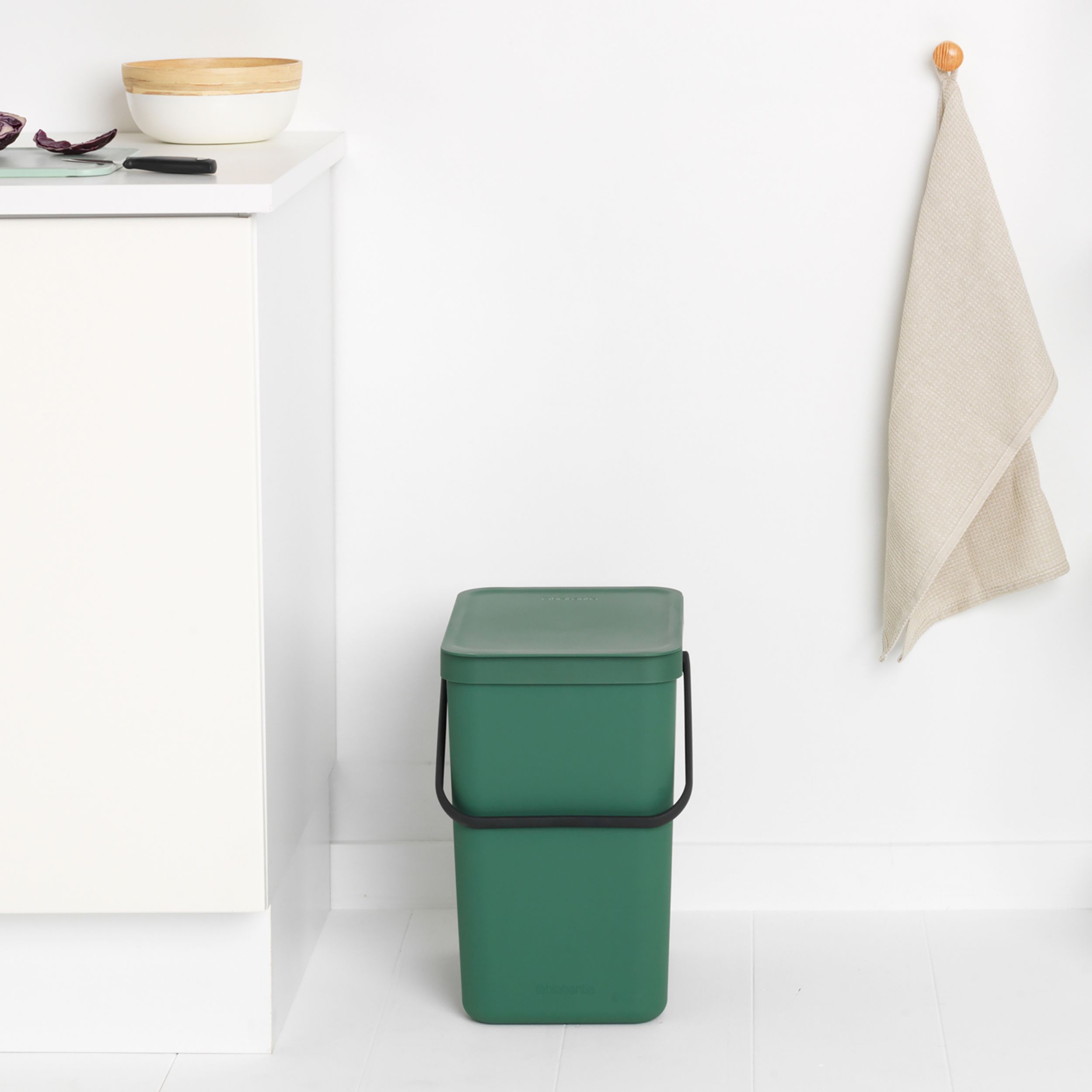 Brabantia Sort & Go Fir Green Recycling bin - 25L
