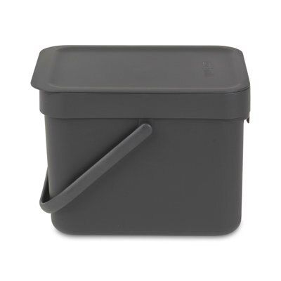 Brabantia Sort & go Grey Bin - 6L