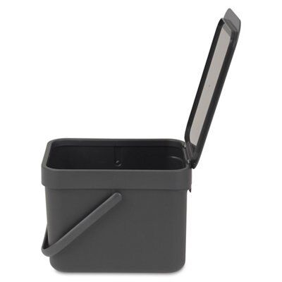 Brabantia Sort & go Grey Bin - 6L