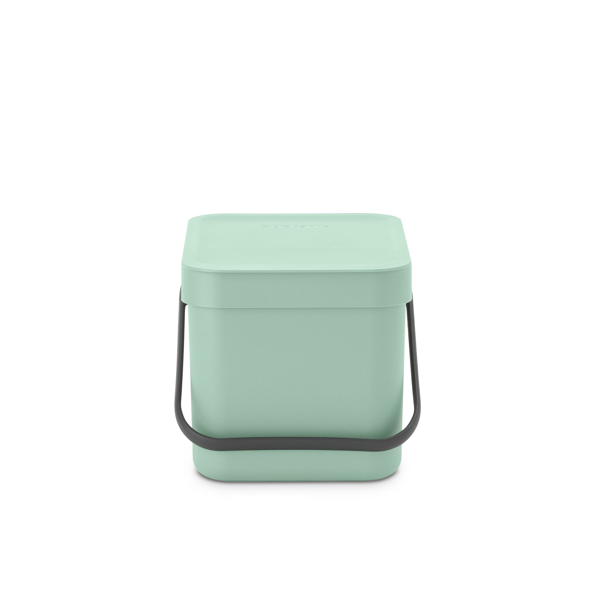 Brabantia Sort & Go Hinged Standard Jade green Plastic Bin - 6L Freestanding