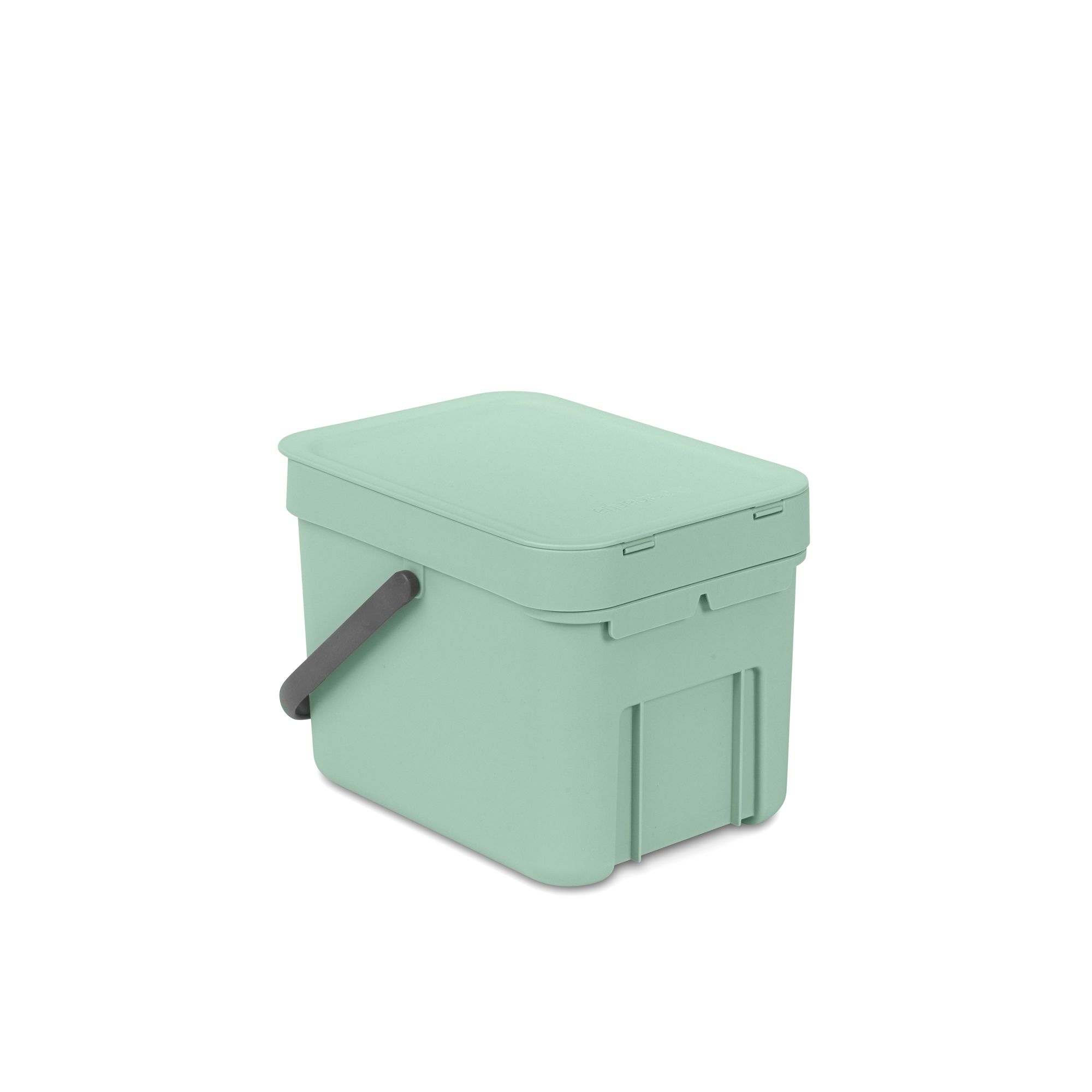 Brabantia Sort & Go Hinged Standard Jade green Plastic Bin - 6L Freestanding