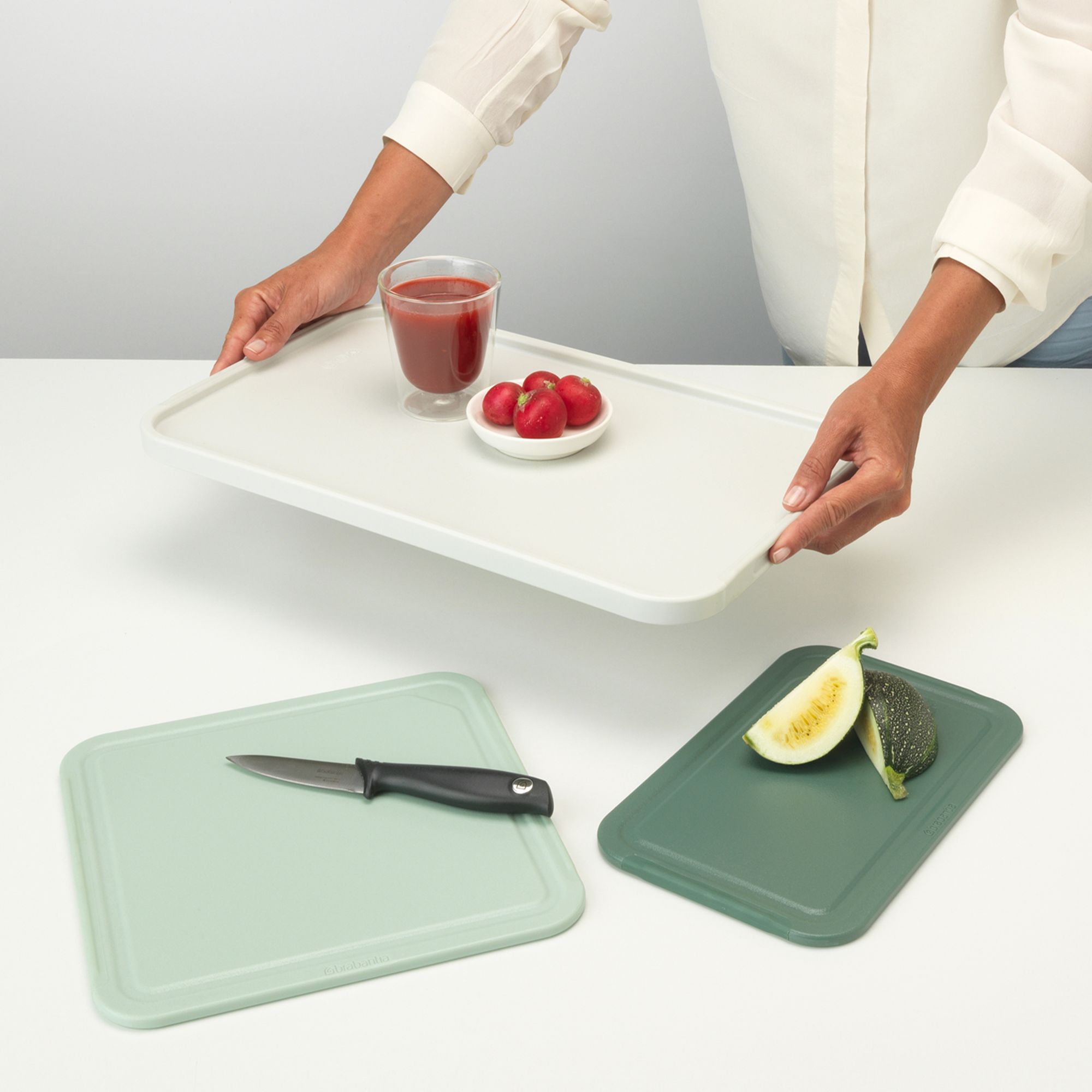 Brabantia Tasty+ Mixed Polypropylene (PP) Chopping board