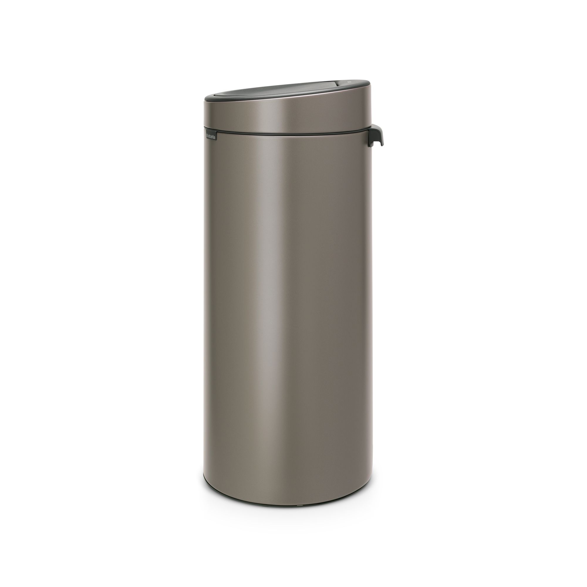 Brabantia Touch Bin Platinum Metallic effect Bin - 30L