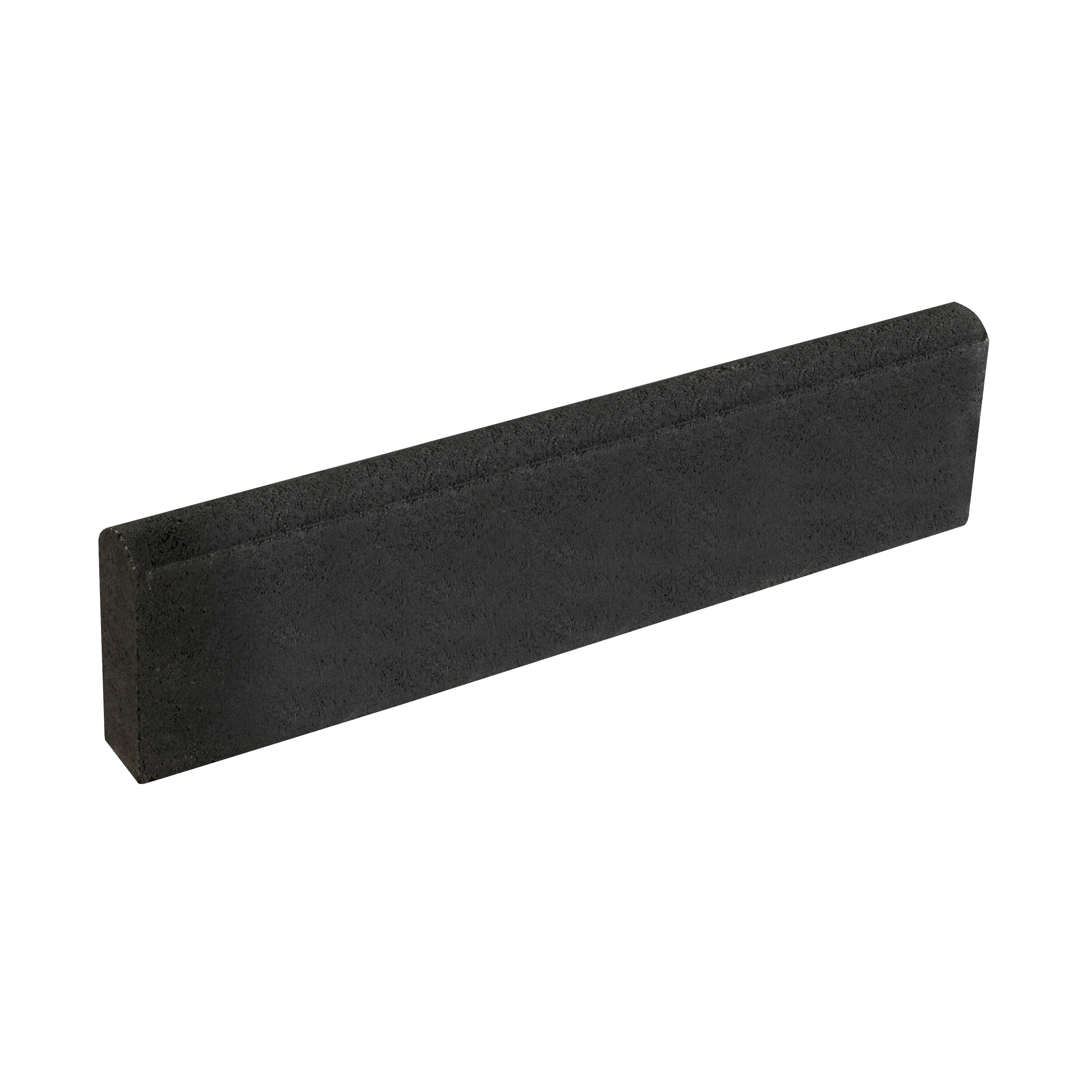 Bradstone Contemporary Dark grey Paving edging (H)150mm (W)600mm (T)50mm