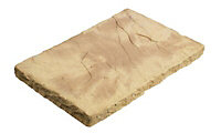 Bradstone Cream Reconstituted stone Paving slab, 7.42m² (L)300mm (W)450mm