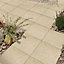 Bradstone Cream Reconstituted stone Paving slab, 8.1m² (L)450mm (W)450mm Pack of 40