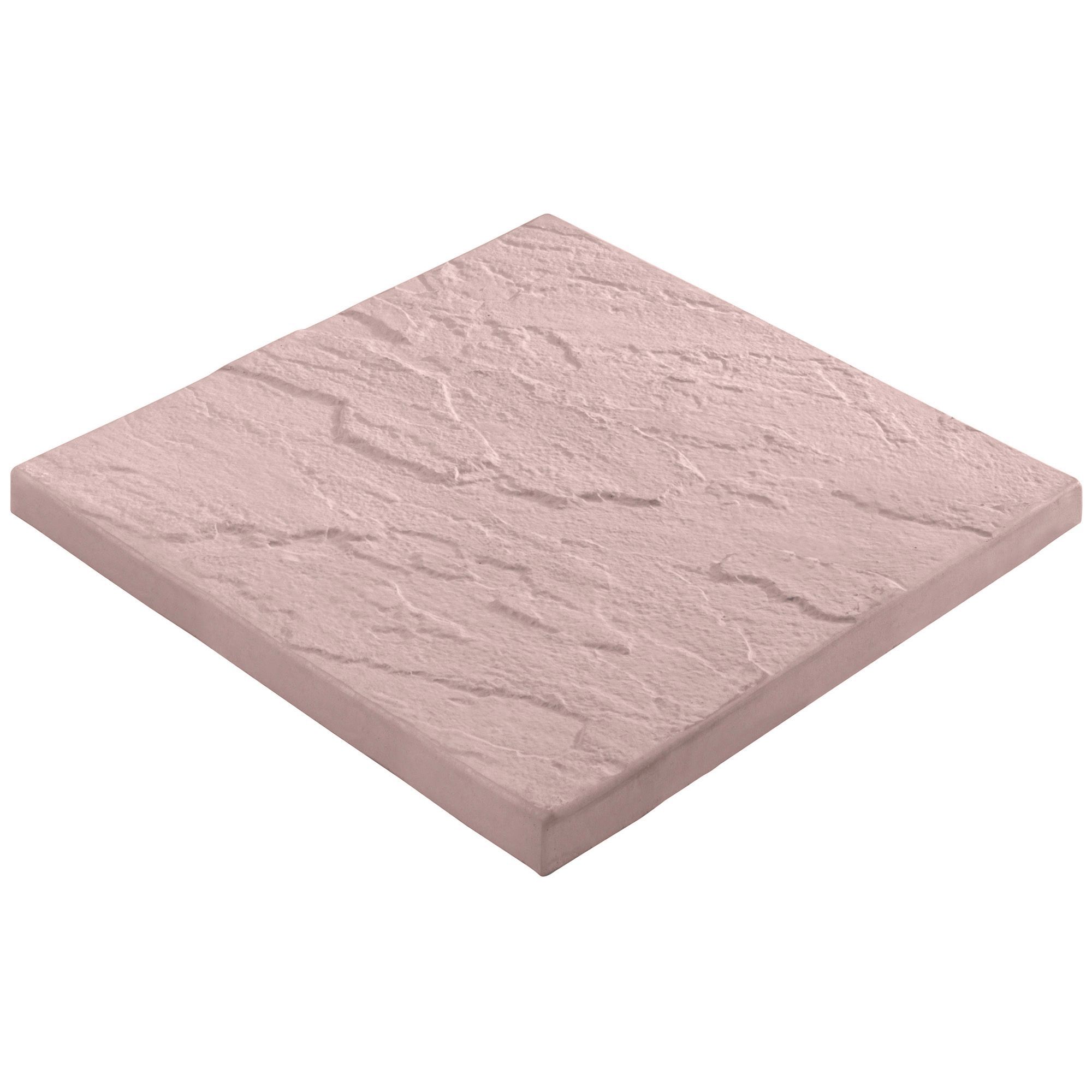 Bradstone Derbyshire Terracotta Reconstituted stone Paving slab, 0.2m² (L)450mm (W)450mm