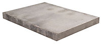 Bradstone Grey Cement Paving slab (L)600mm (W)600mm Pack of 22